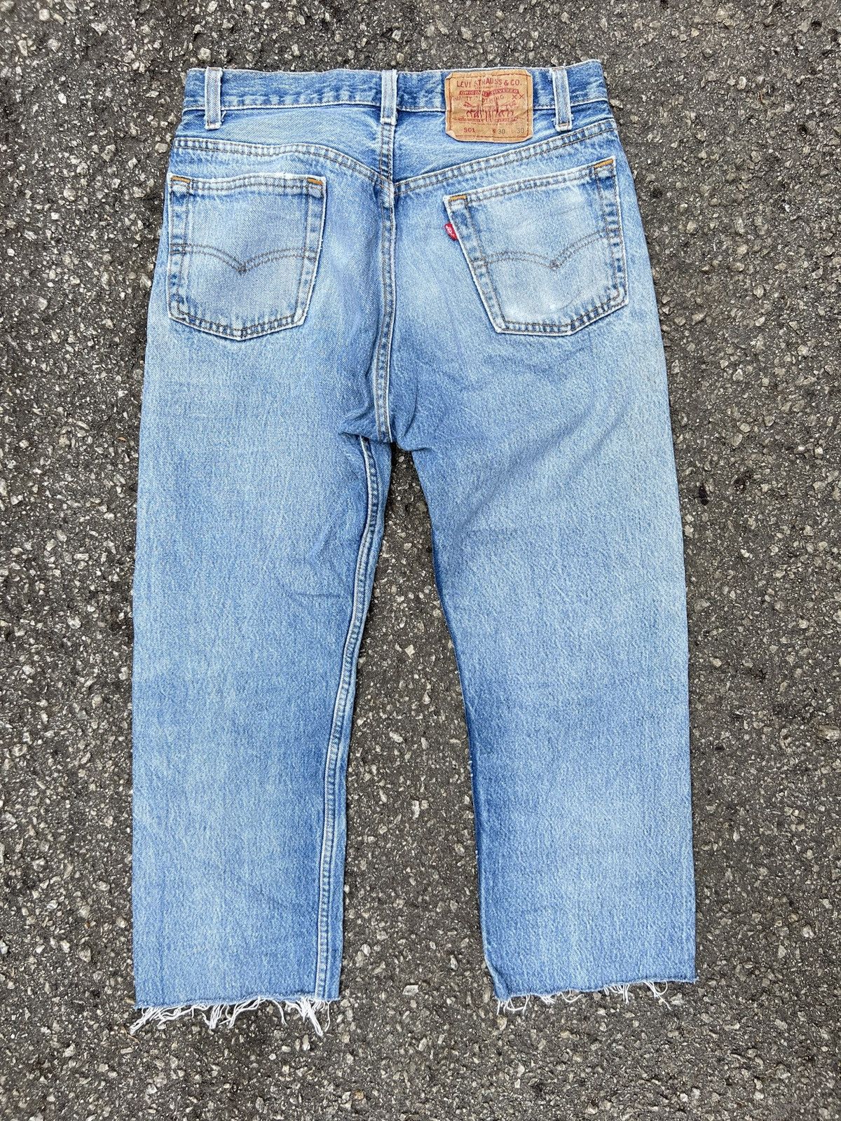 Levi's 11. Vintage 501 Levis Blue Basic Wash Size 30" / US 8 / IT 44 - 2 Thumbnail