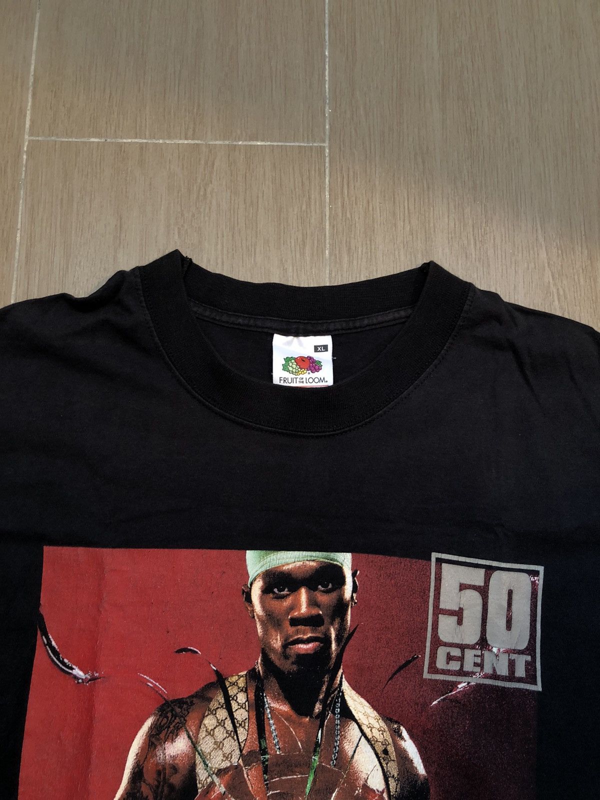 Vintage Vintage 50 cent Get Rich or Die Tryin’ Europe Tour 2003 Size US XL / EU 56 / 4 - 2 Thumbnail