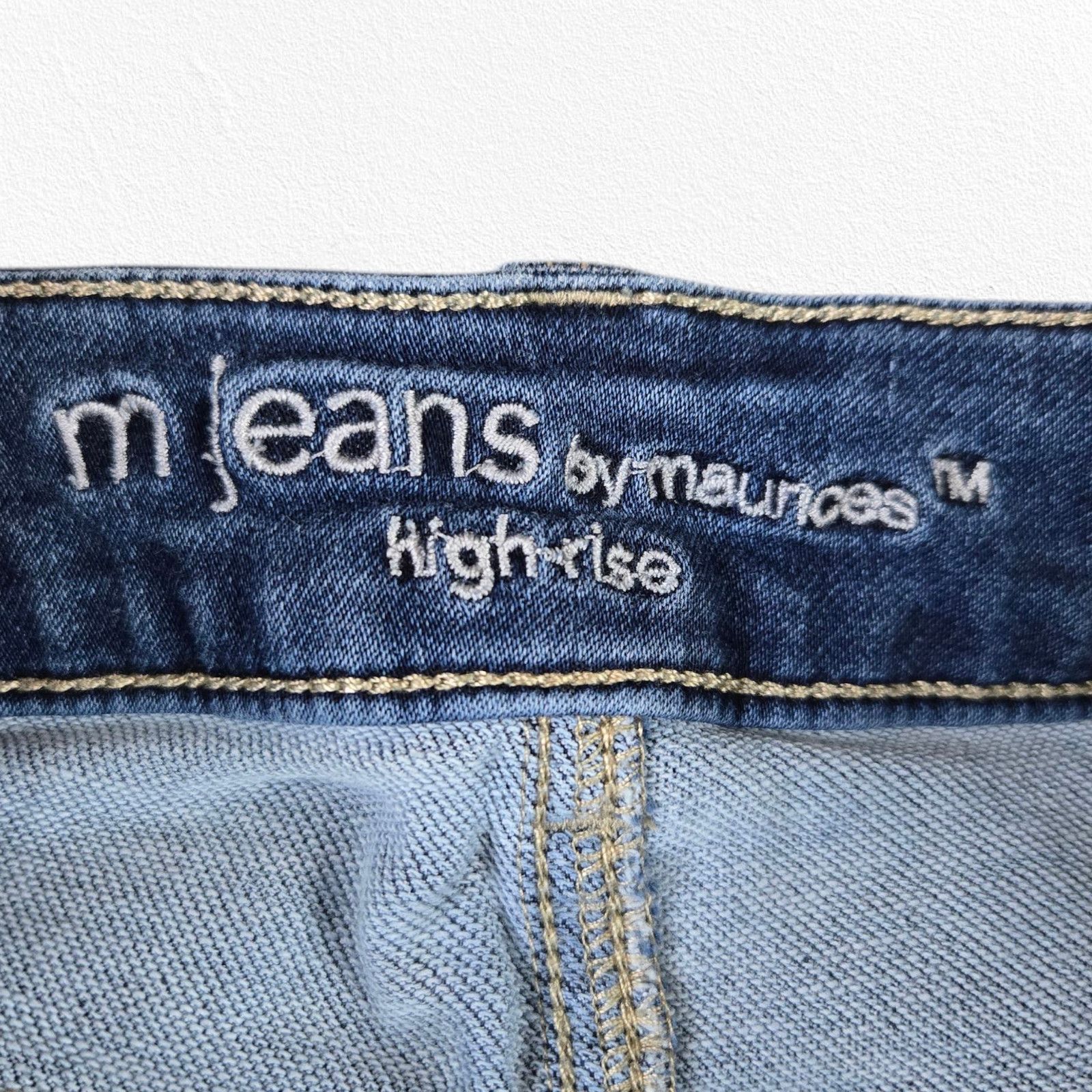 Other Medium Wash Button Fly High Rise Skinny Jeans Size 8 Short Size 30" / US 8 / IT 44 - 4 Thumbnail