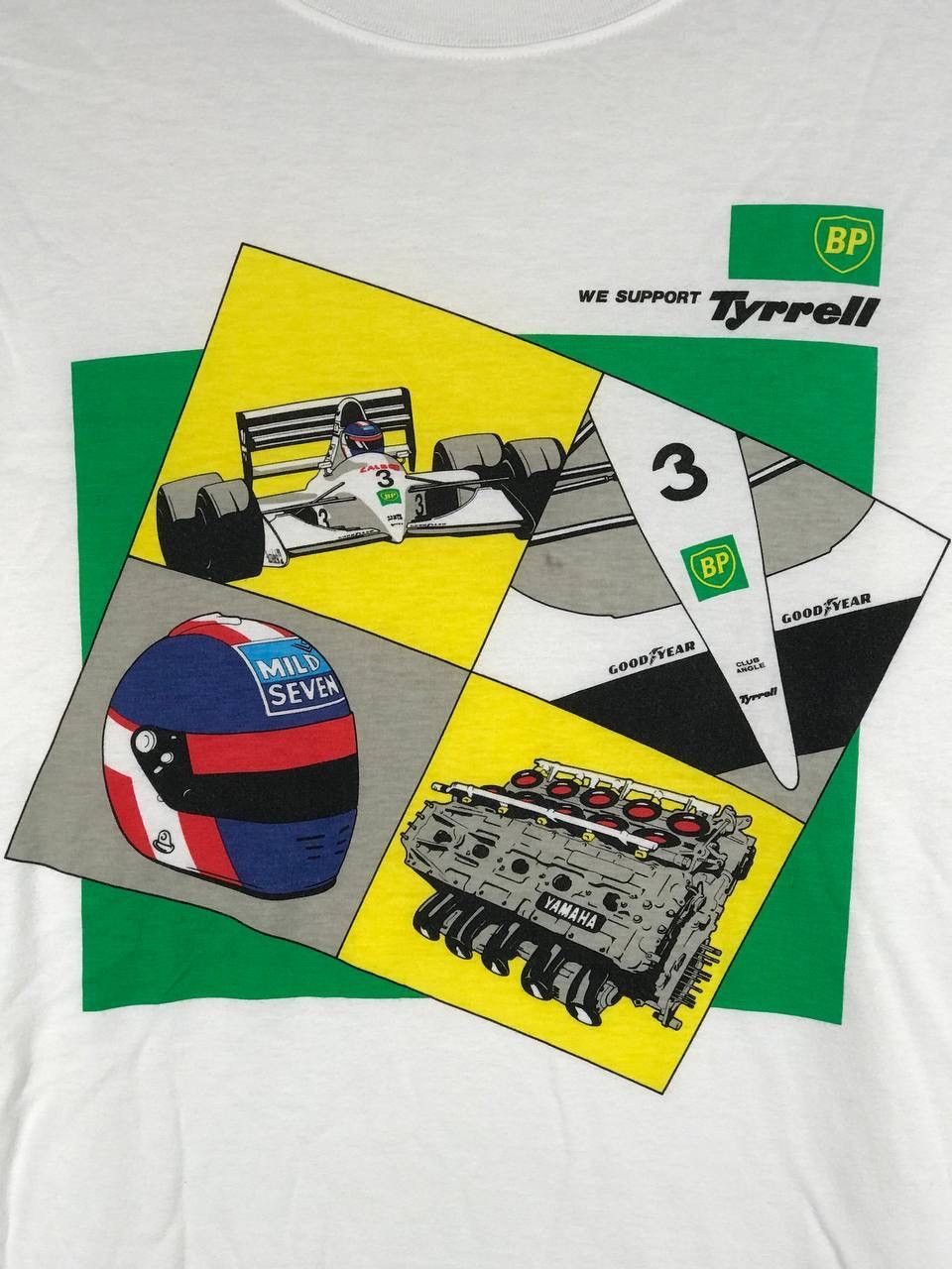 Vintage Vintage tyrrell bp formula One performance Size US XL / EU 56 / 4 - 3 Thumbnail