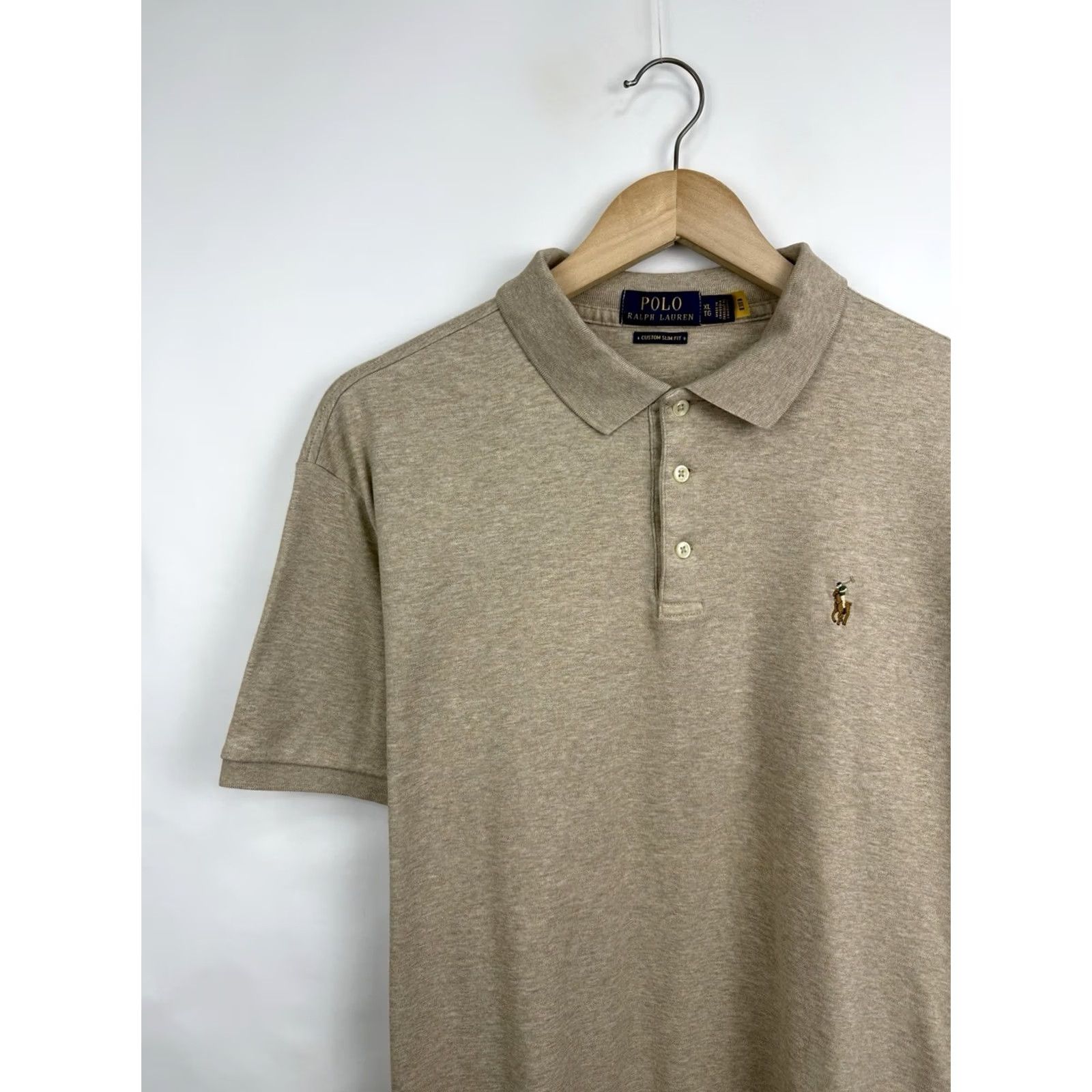 Ralph Lauren 🇺🇸 Polo Ralph Lauren Custom Slim Fit Shirt Rare Retro XL Size US XL / EU 56 / 4 - 7 Thumbnail