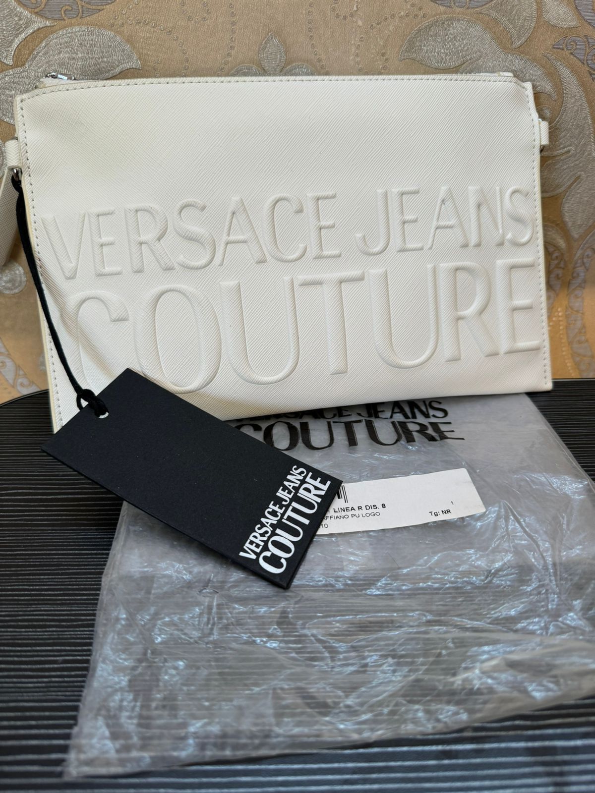 Other Versace Couture Women Clutch White Size ONE SIZE - 1 Thumbnail