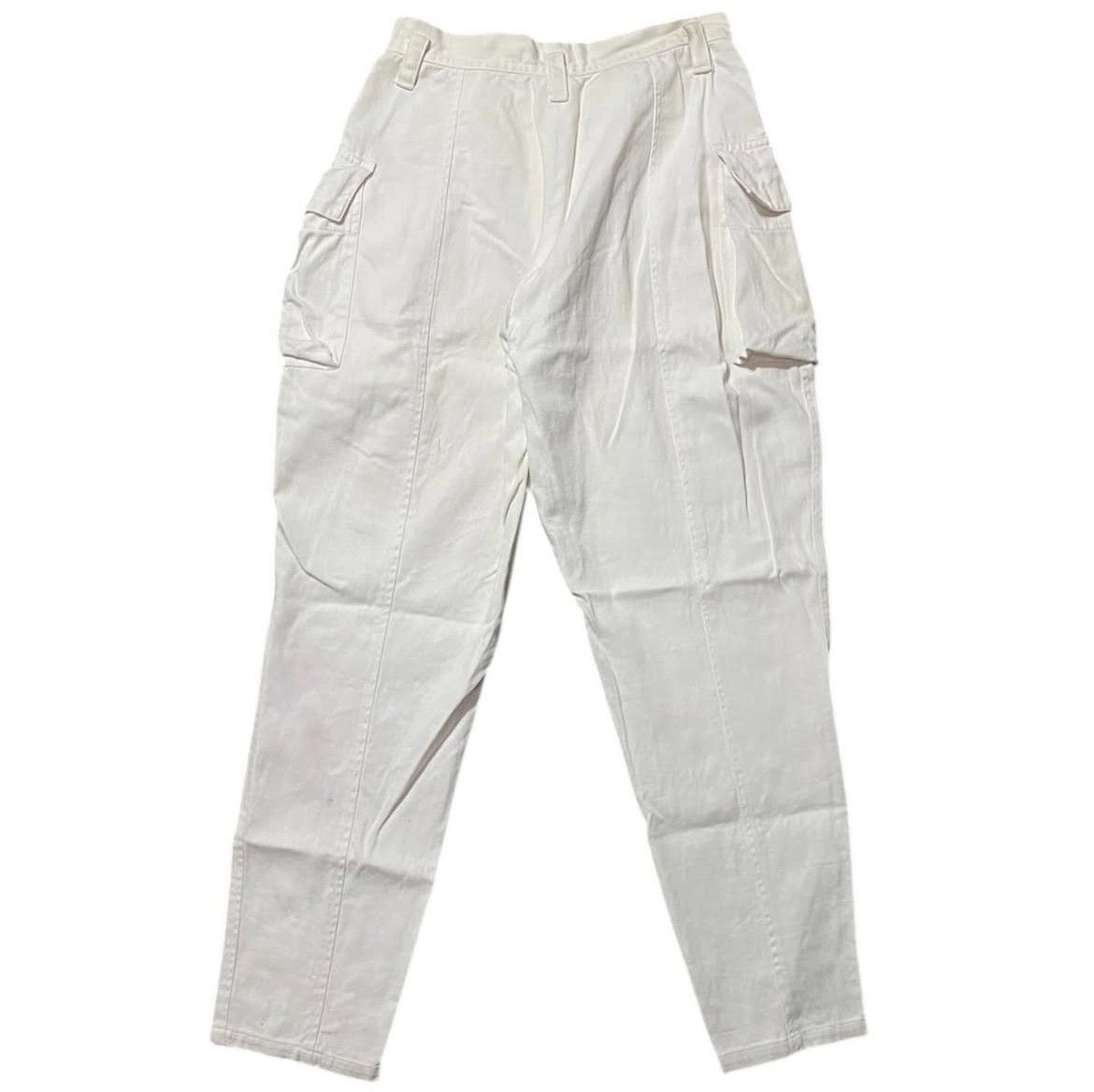 Yohji Yamamoto 2000s Y's Wide Tapered Cargo Pants Size US 29 - 2 Thumbnail