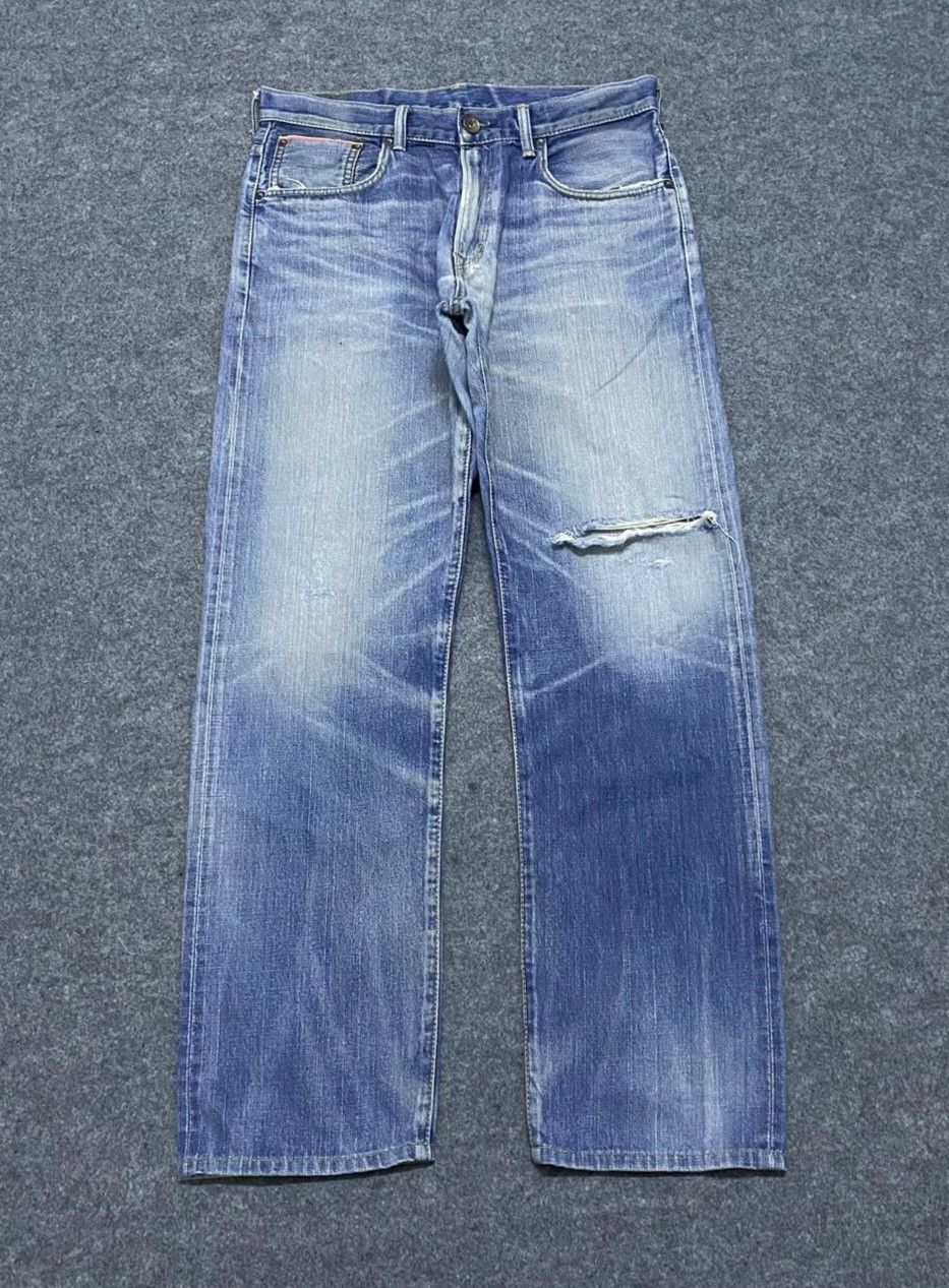 Edwin 💥Best Offer💥Vintage Edwin 503 Buckle Back Selvedge Denim Size US 35 - 1 Thumbnail