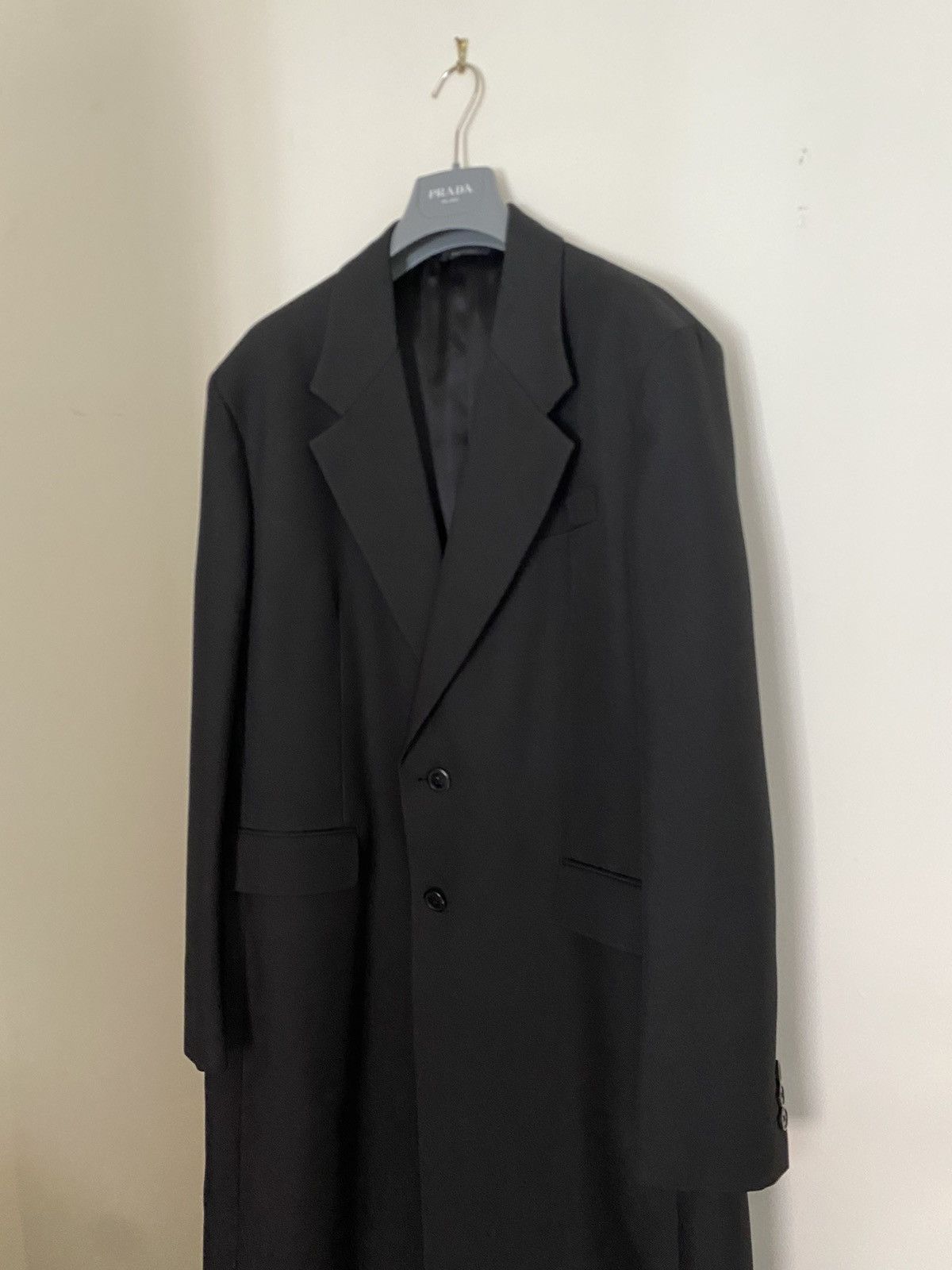 Prada Prada F/W 2018 Single Breasted Twill Coat Size US M / EU 48-50 / 2 - 2 Thumbnail