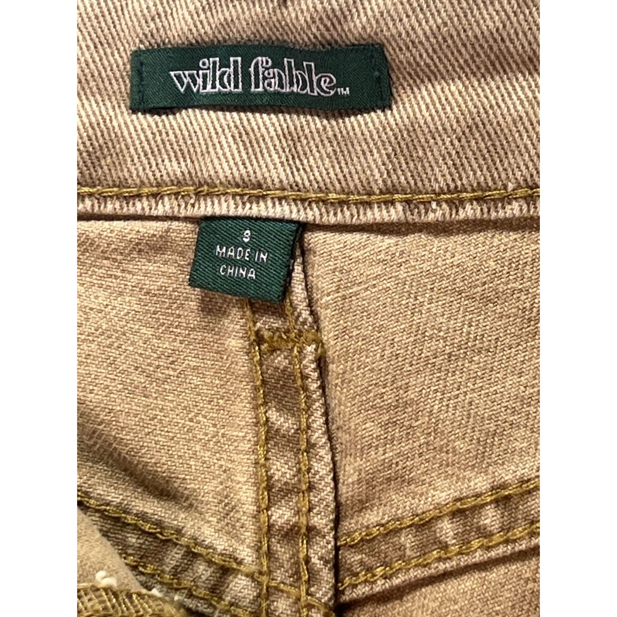 Other Wild Fable - Women's High Waisted Denim Shorts - Brown - 8 Size 30" / US 8 / IT 44 - 11 Thumbnail