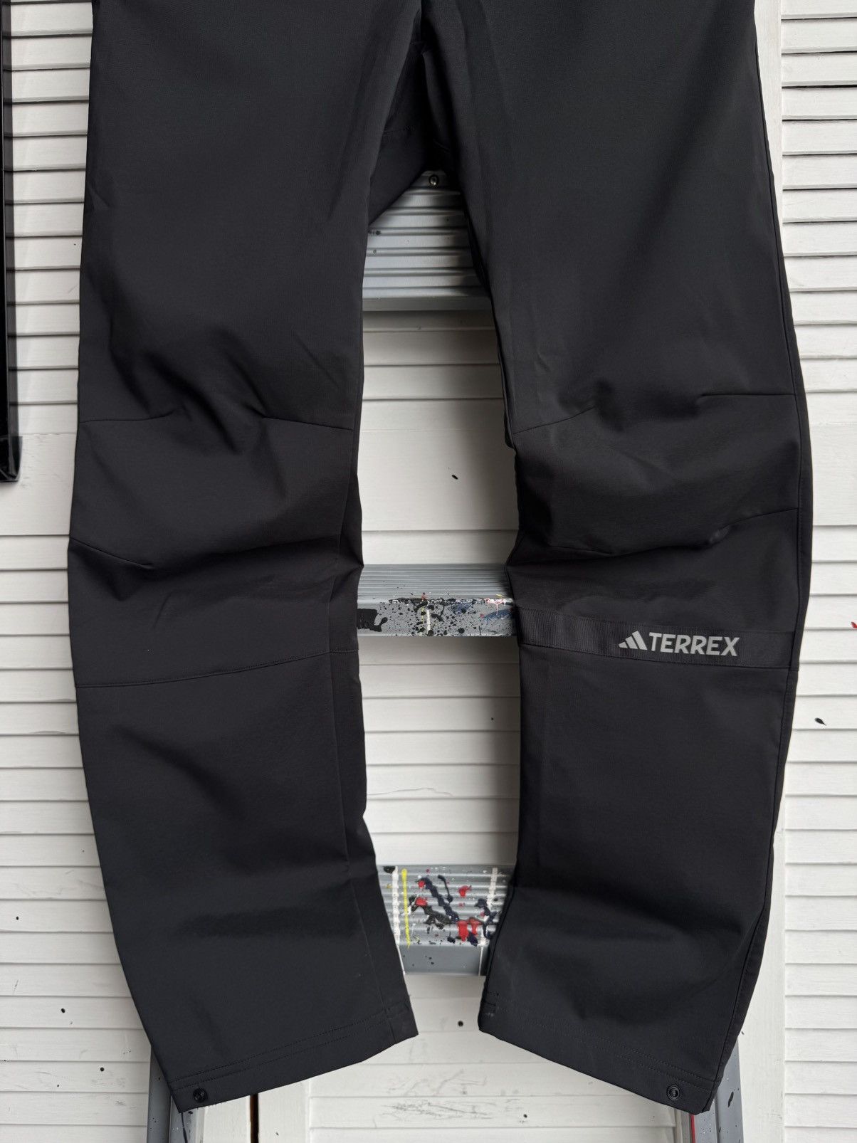 Adidas Adidas Terrex Softshell Hiking Pants Black Women L Size 30" / US 8 / IT 44 - 4 Thumbnail