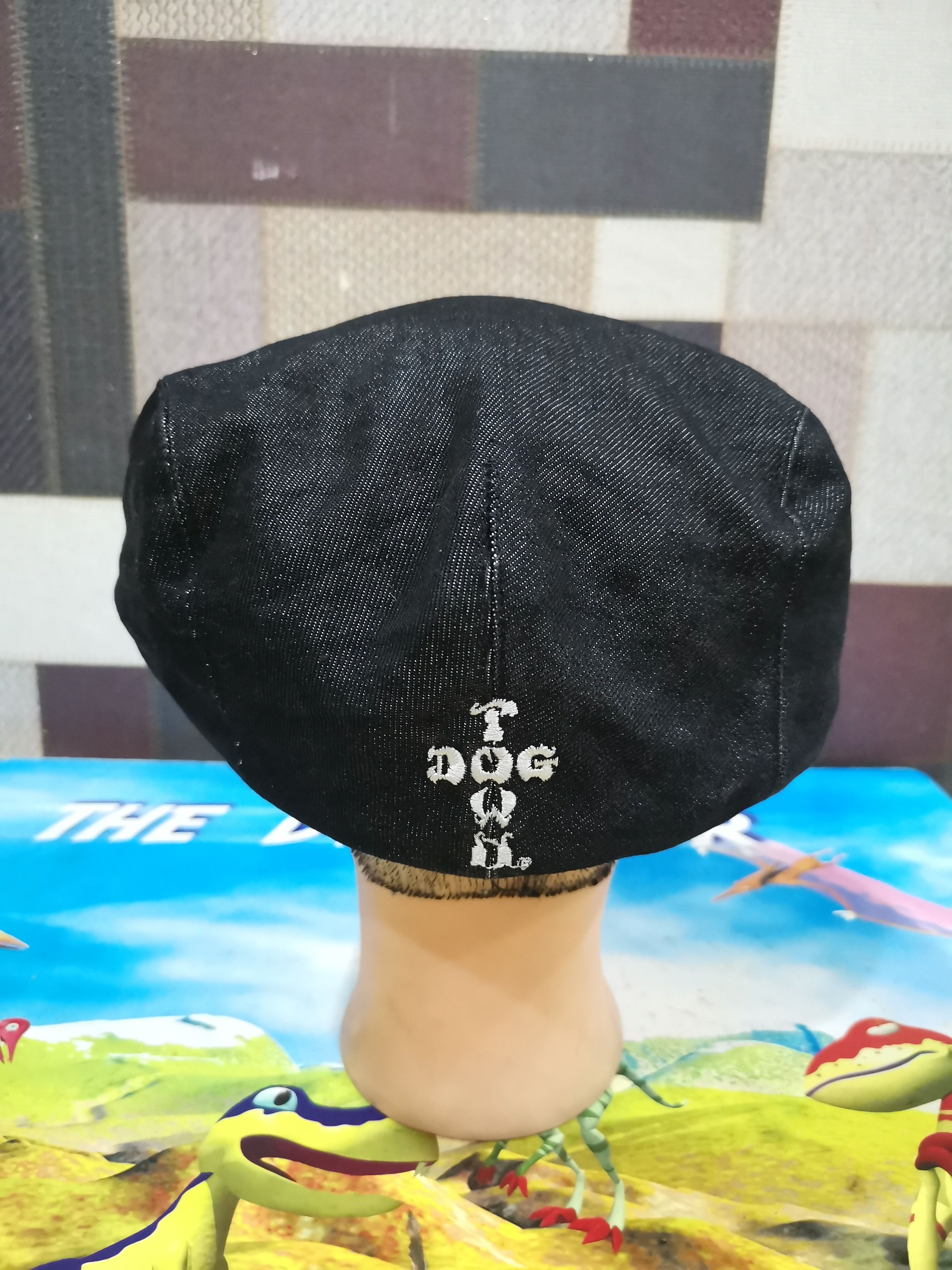 Dogtown × Vintage Vintage Dog Town Black Dragon Beretta - Embroidery Size ONE SIZE - 4 Thumbnail