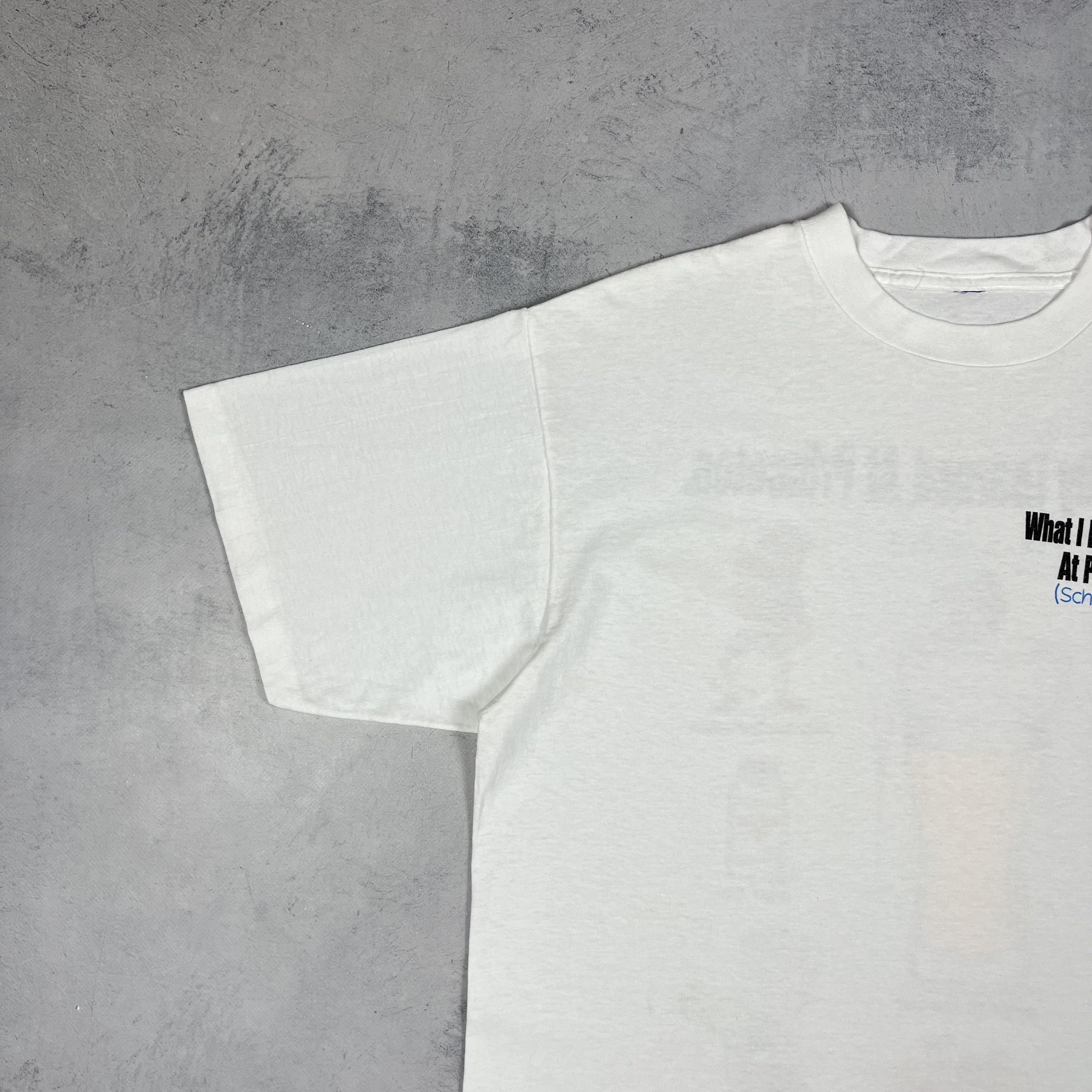 Vintage Vintage “What I Really Learned At Princeton” T Shirt 1994 Size US XL / EU 56 / 4 - 16 Thumbnail