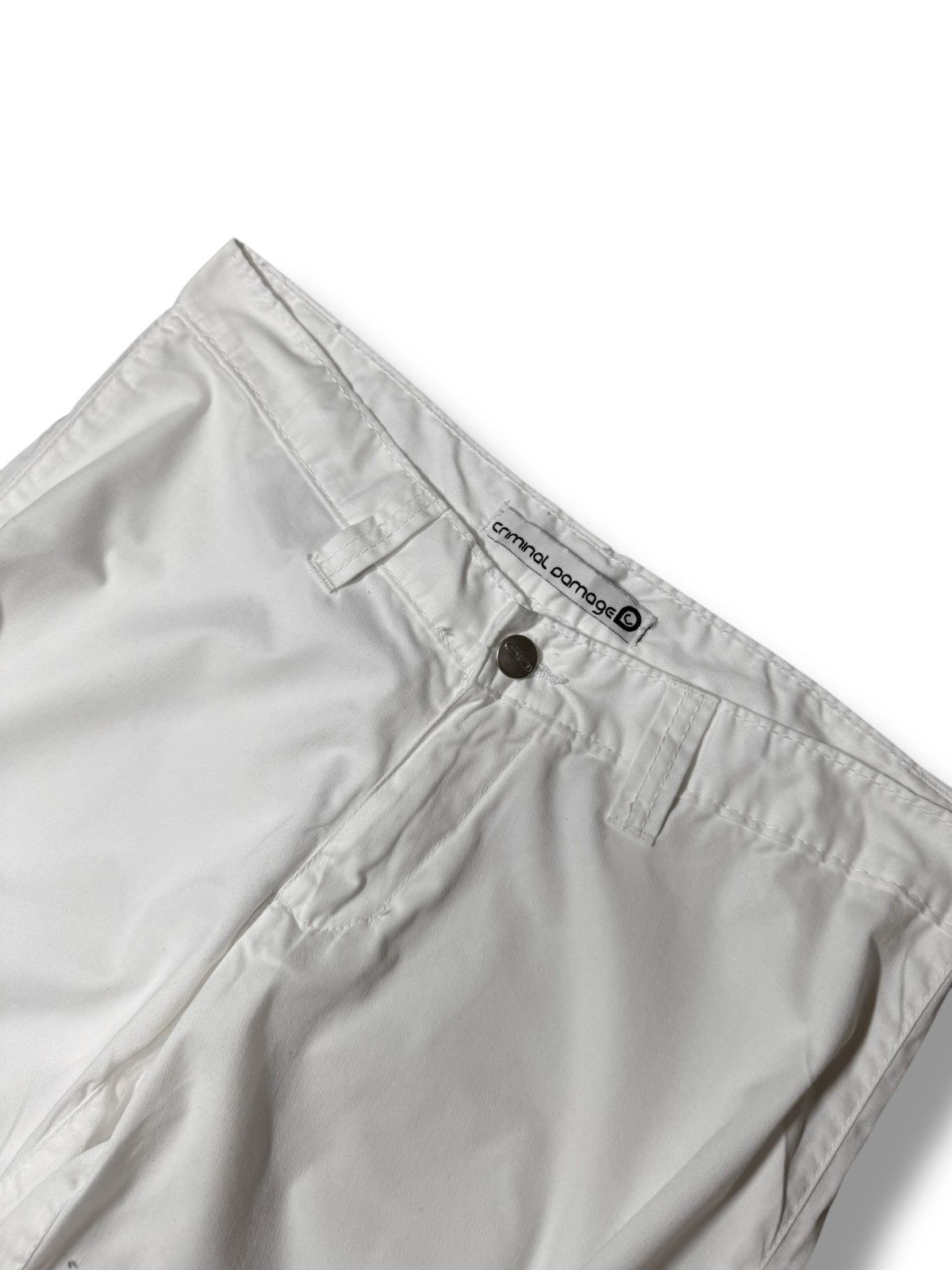 Criminal Damage Vintage Y2K Criminal Damage Rave Wide Leg Japanese Brand Size US 30 / EU 46 - 5 Thumbnail