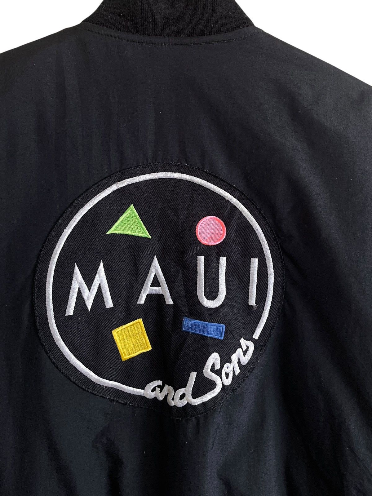 Maui and Sons Vintage Brand Maui & Sons Bomber Jacket 1990s Size US XL / EU 56 / 4 - 7 Thumbnail