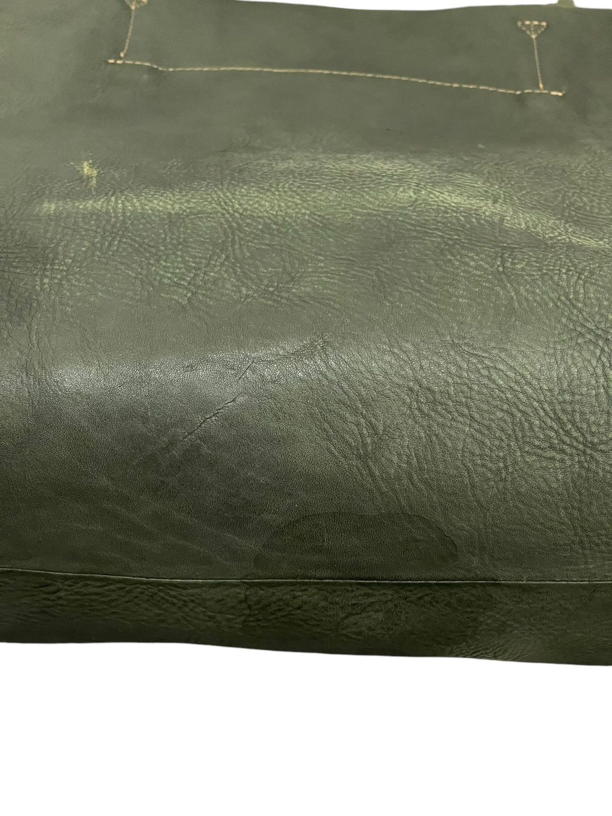 Genuine Leather Full Leather Plus Style Japan Tote Shoulder Bag 1🟩7 Size ONE SIZE - 16 Thumbnail