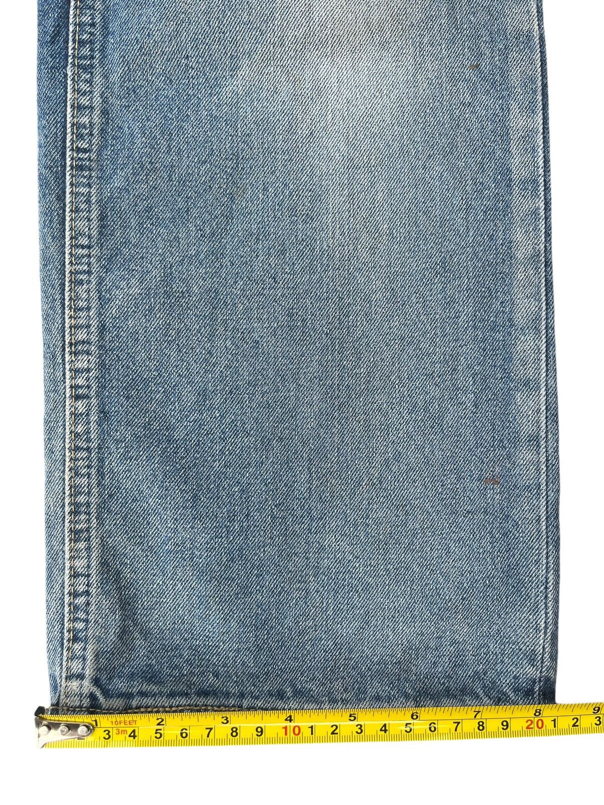 Japanese Brand Vintage Japanese Brand Blue Faded Washed Straight Cut Jeans Size US 28 / EU 44 - 14 Thumbnail