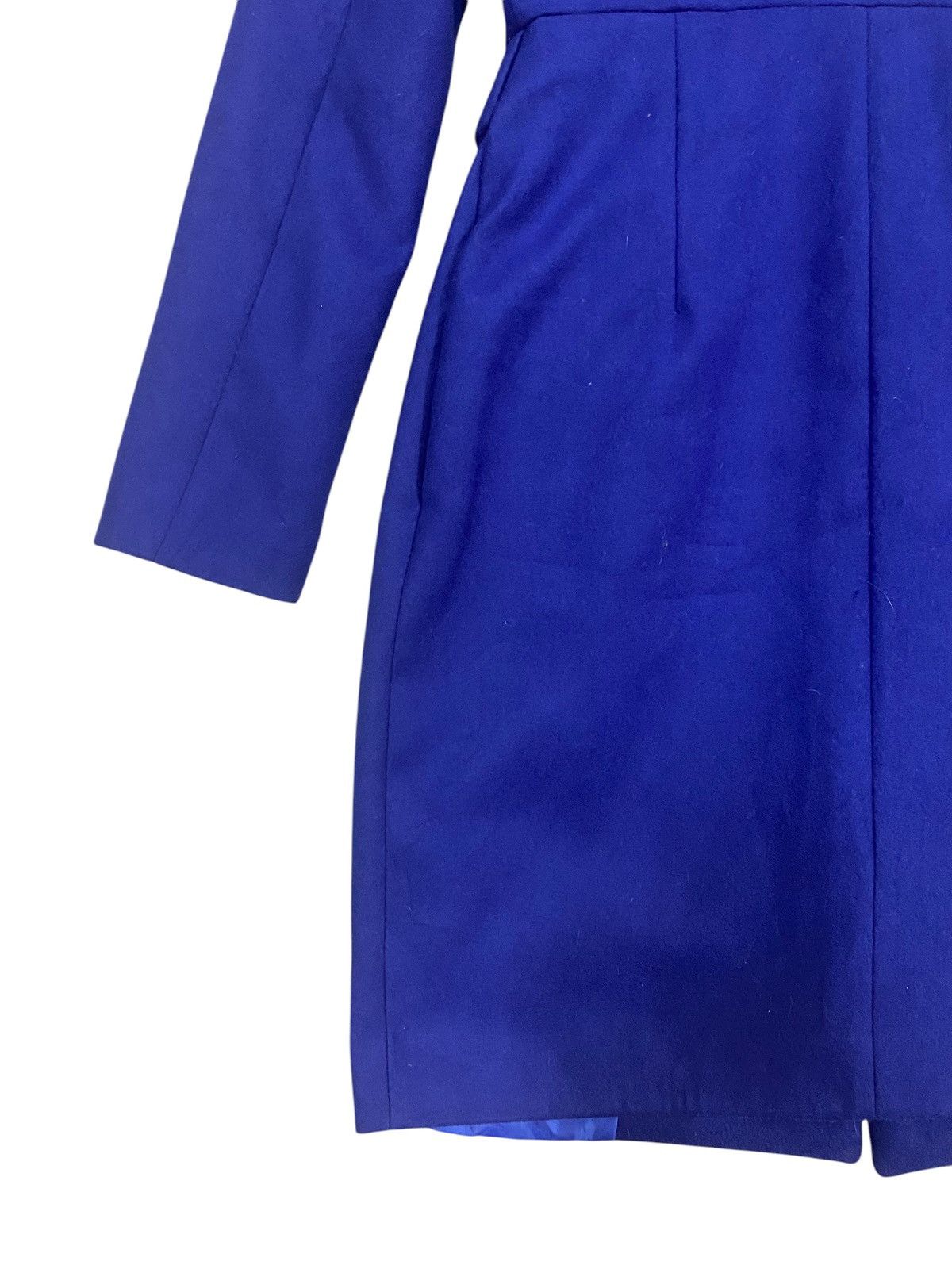 Other Sandro Ferrone Roma Wool Coat Jacket Blue Size M / US 6-8 / IT 42-44 - 6 Thumbnail