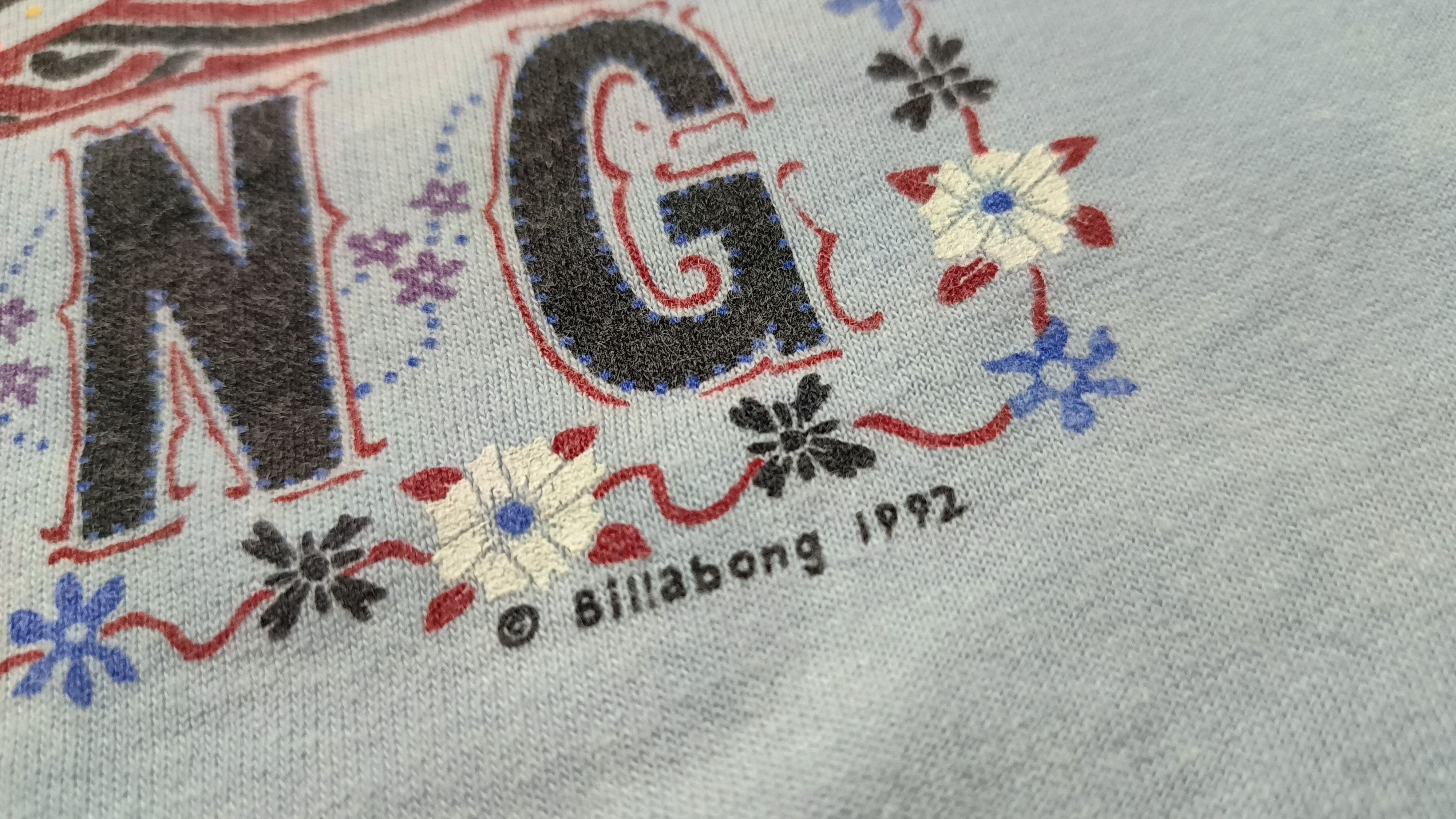 Billabong 🔥🔥 Vintage 90s Billabong Tie Dye Tee Size US L / EU 52-54 / 3 - 5 Thumbnail