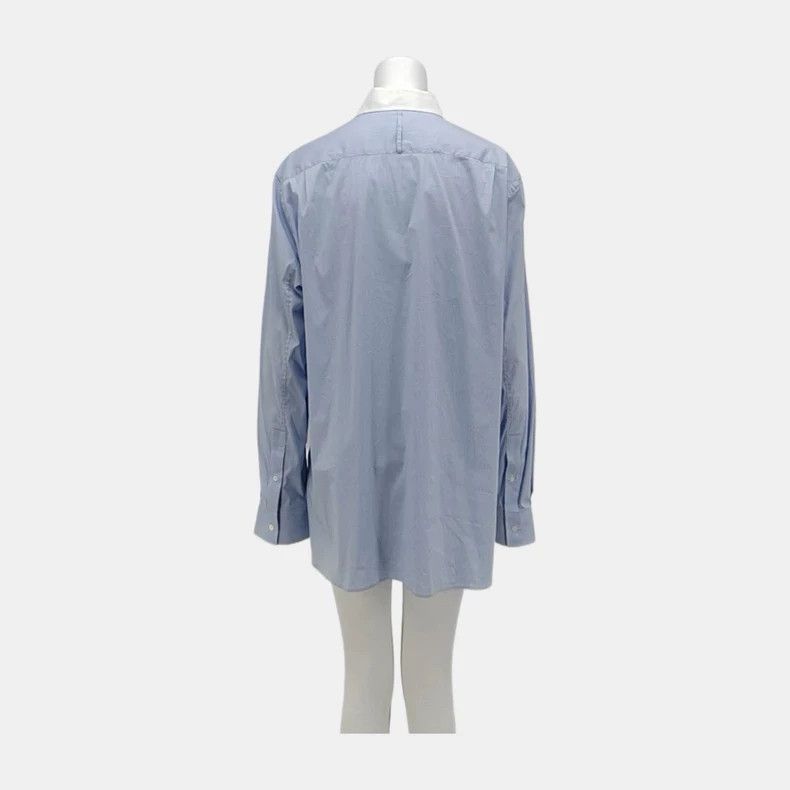 Loewe LOEWE Blue and white patchwork shirt Size XS / US 0-2 / IT 36-38 - 7 Thumbnail