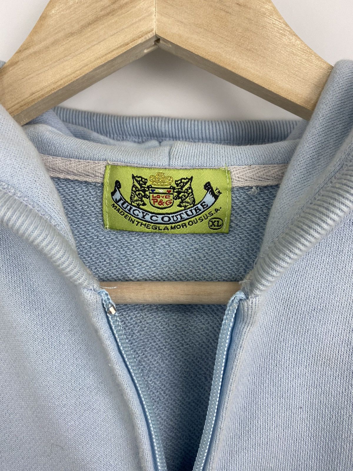 Juicy Couture 🇺🇸 Juice Couture Zip Hoodie Rare Retro Hype Size M / US 6-8 / IT 42-44 - 7 Thumbnail