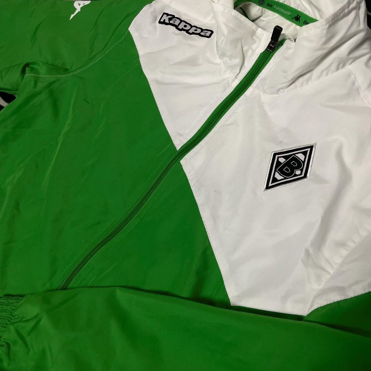 Kappa × Vintage Borussia Monchengladbach Training Football Jacket Vintage Size US XL / EU 56 / 4 - 4 Thumbnail