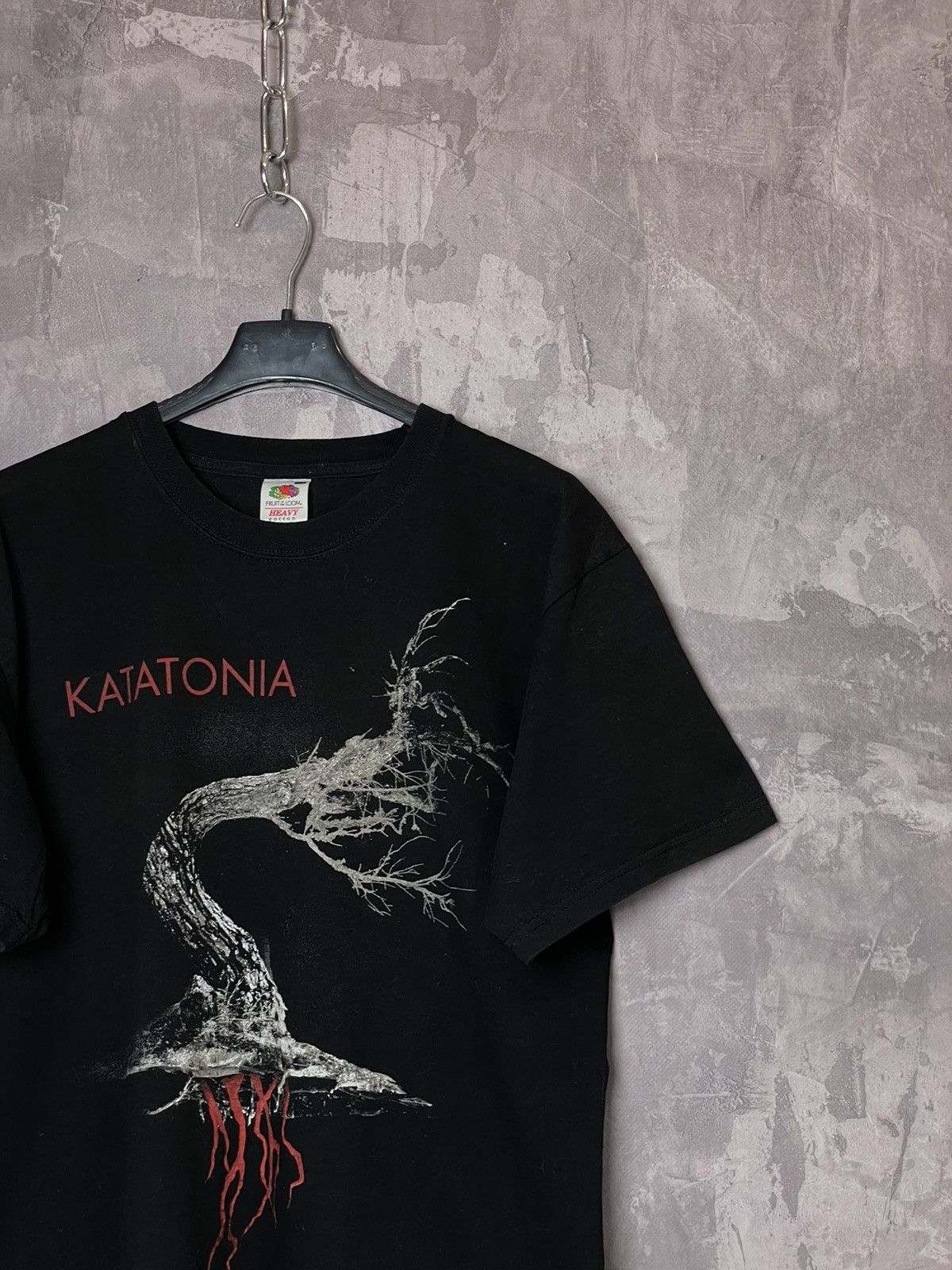Band Tees × Vintage 2000s Katatonia Vintage y2k band metal t shirt Size US L / EU 52-54 / 3 - 4 Thumbnail