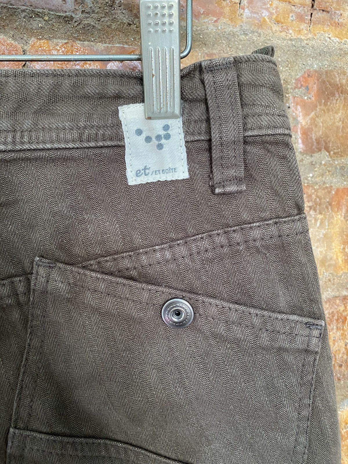 Japanese Brand × PPFM × Tornado Mart ET BOITE Japan Flare Herringbone slank pocket cargos Size US 30 / EU 46 - 12 Thumbnail