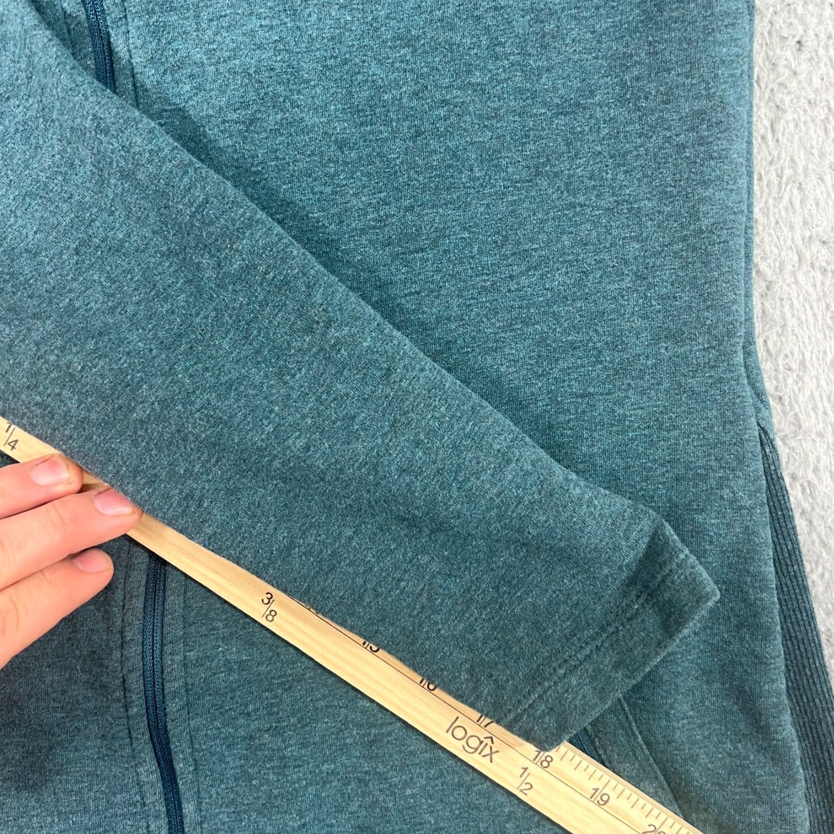 Vintage VINTAGE L.L. Bean Womens Hoodie Jacket XS Blue Fleece Full Zip Casual Fall Winter Size XS / US 0-2 / IT 36-38 - 4 Thumbnail