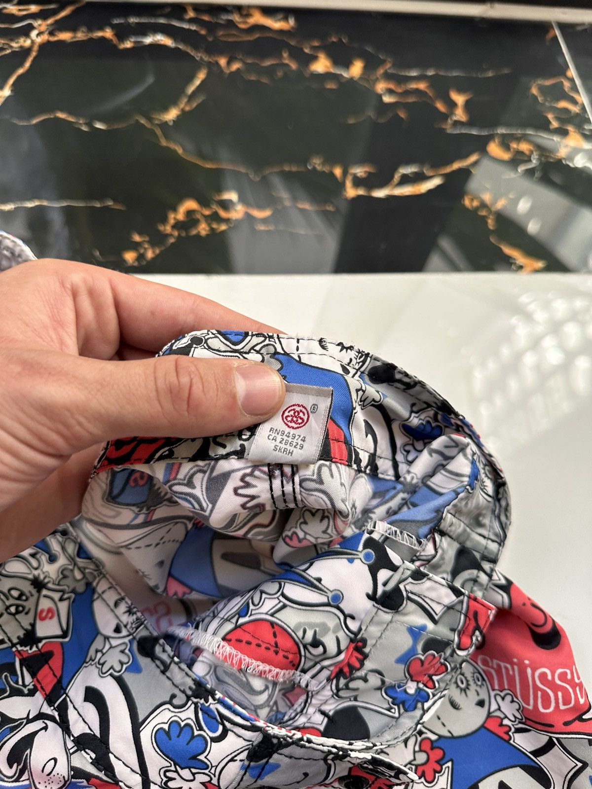 Stussy × Vintage STUSSY VINTAGE MONOLOGO STREETWEAR SHORTS Size US 32 / EU 48 - 5 Thumbnail
