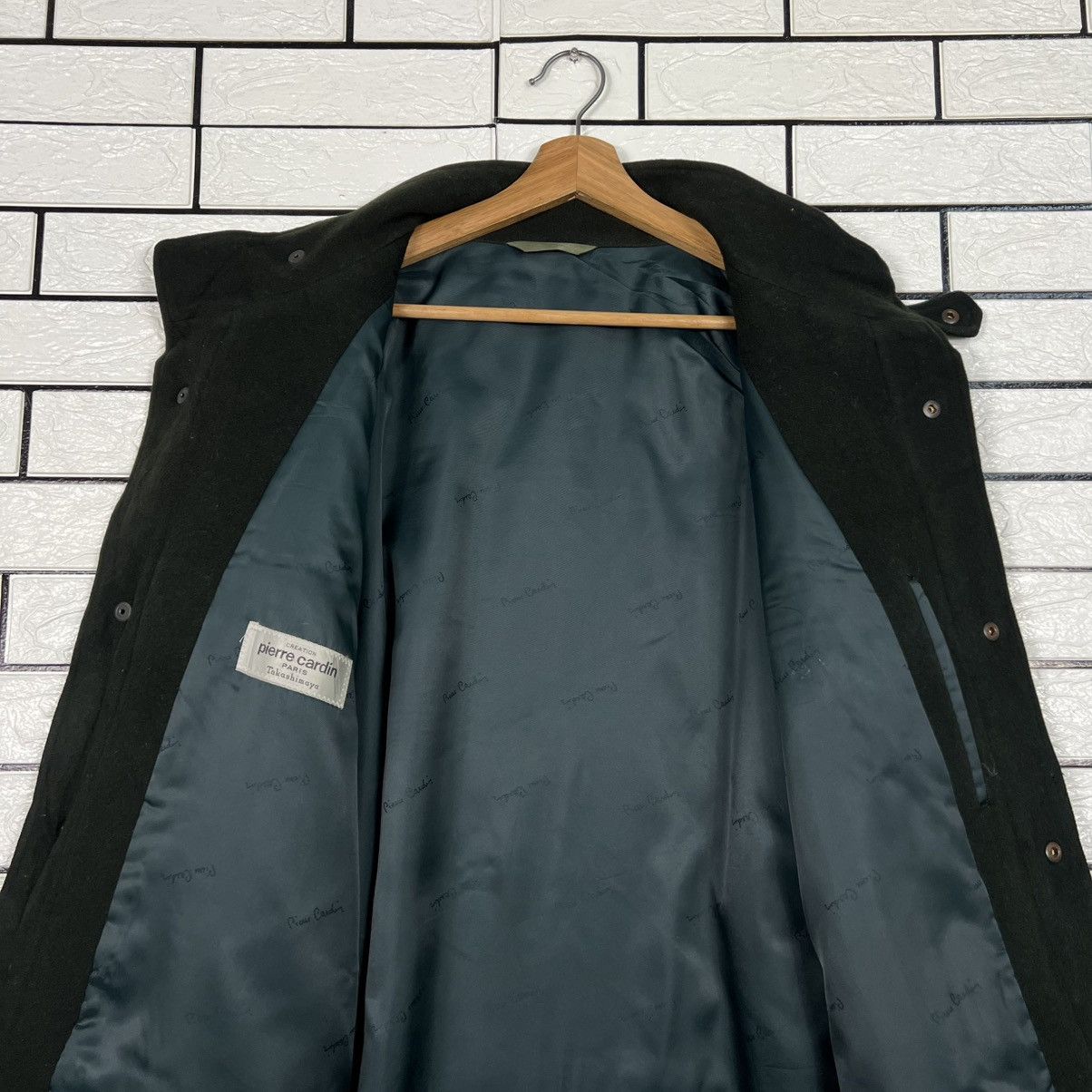 Pierre Cardin Vintage 90's PIERRE CARDIN Wool Overcoat Jacket #4143-C189 Size US XL / EU 56 / 4 - 12 Thumbnail