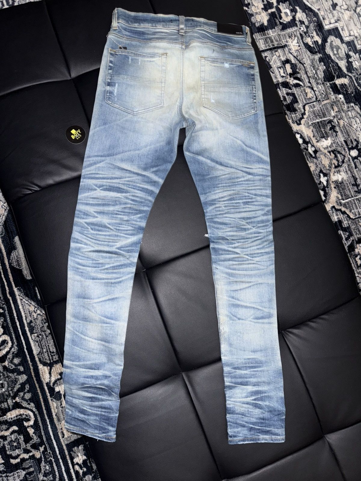 Amiri Amiri mx1 patch jeans Size US 32 / EU 48 - 3 Thumbnail