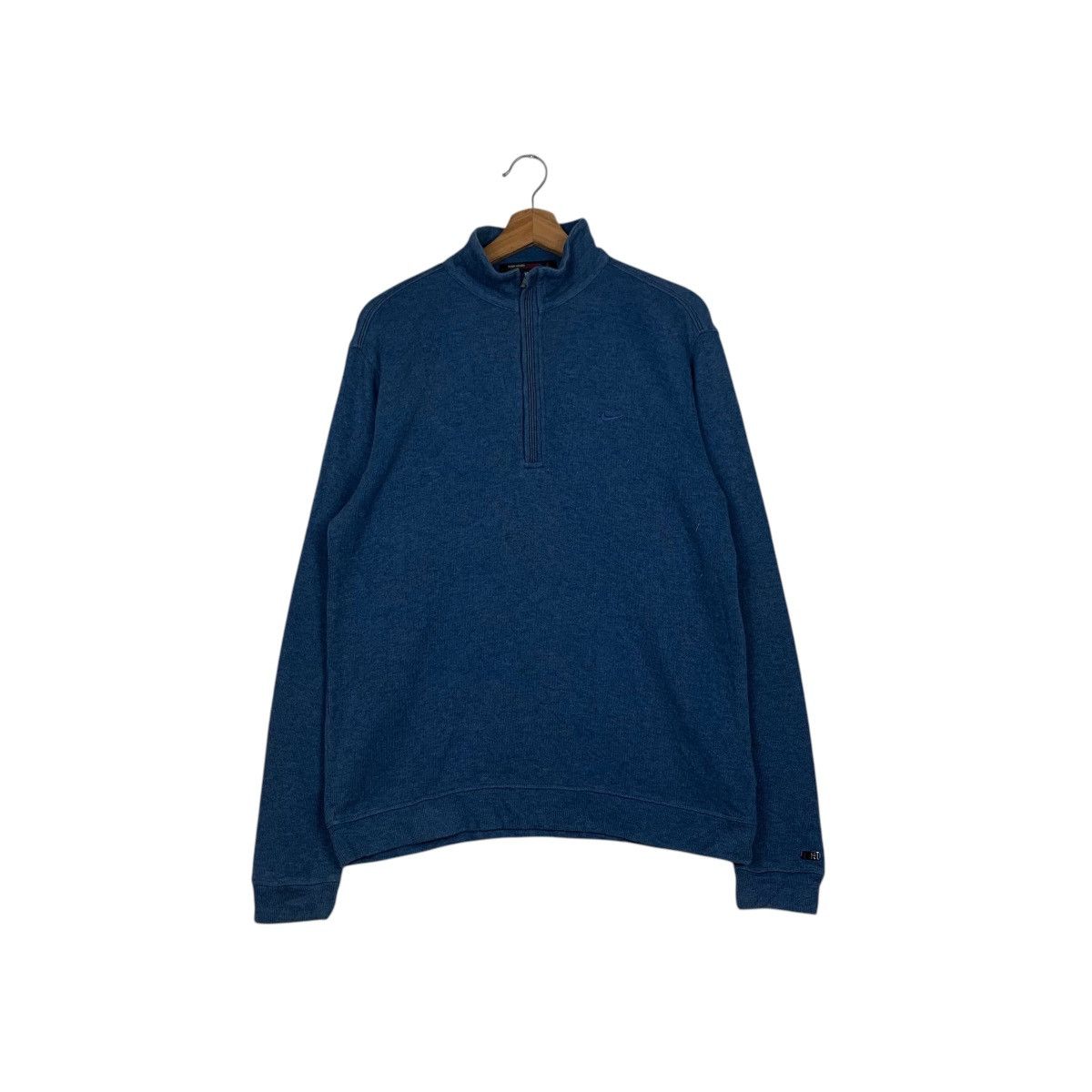 Nike × Tiger Woods NIKE TIGER WOODS Half Zip Turtleneck Sweater #1896-C83 Size US L / EU 52-54 / 3 - 1 Thumbnail