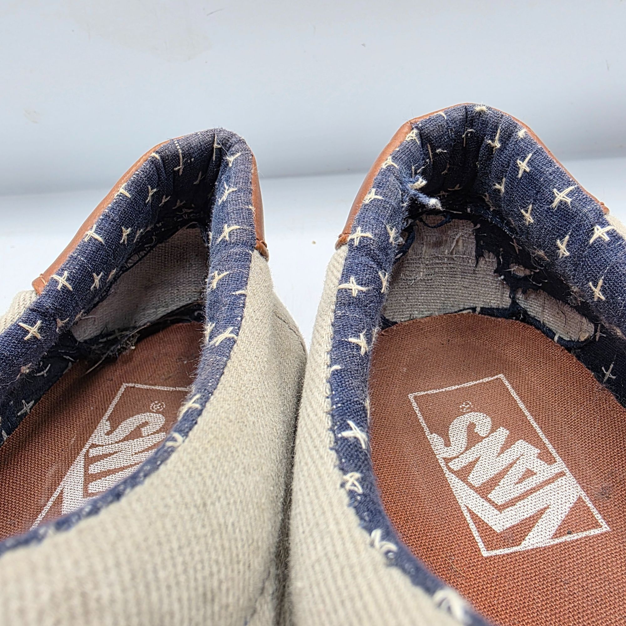 Vans Vans Old Skool Mens 10 Beige Sneaker Shoes Casual Walking Ou Size US 10 / EU 43 - 8 Thumbnail