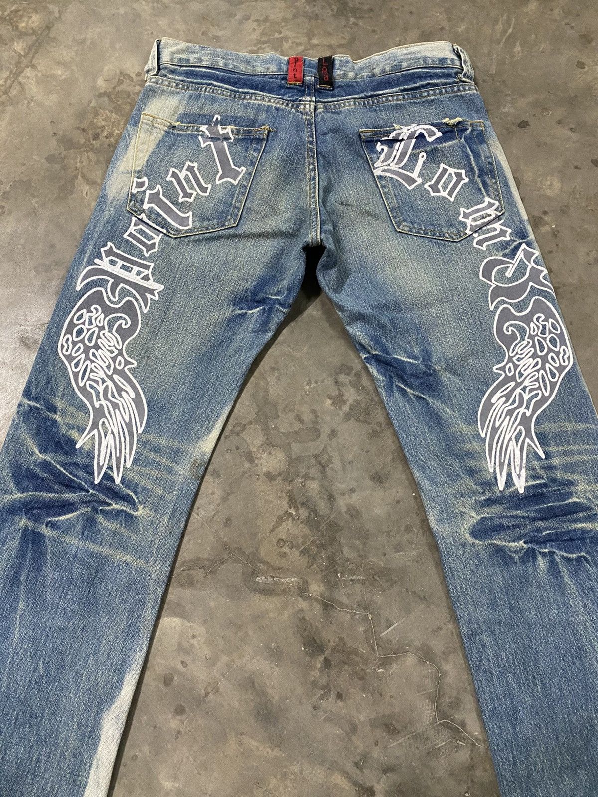 Hysteric Glamour × If Six Was Nine × Japanese Brand Flare Jeans Japan Limited Distressed Vintage act190 Size US 32 / EU 48 - 7 Thumbnail