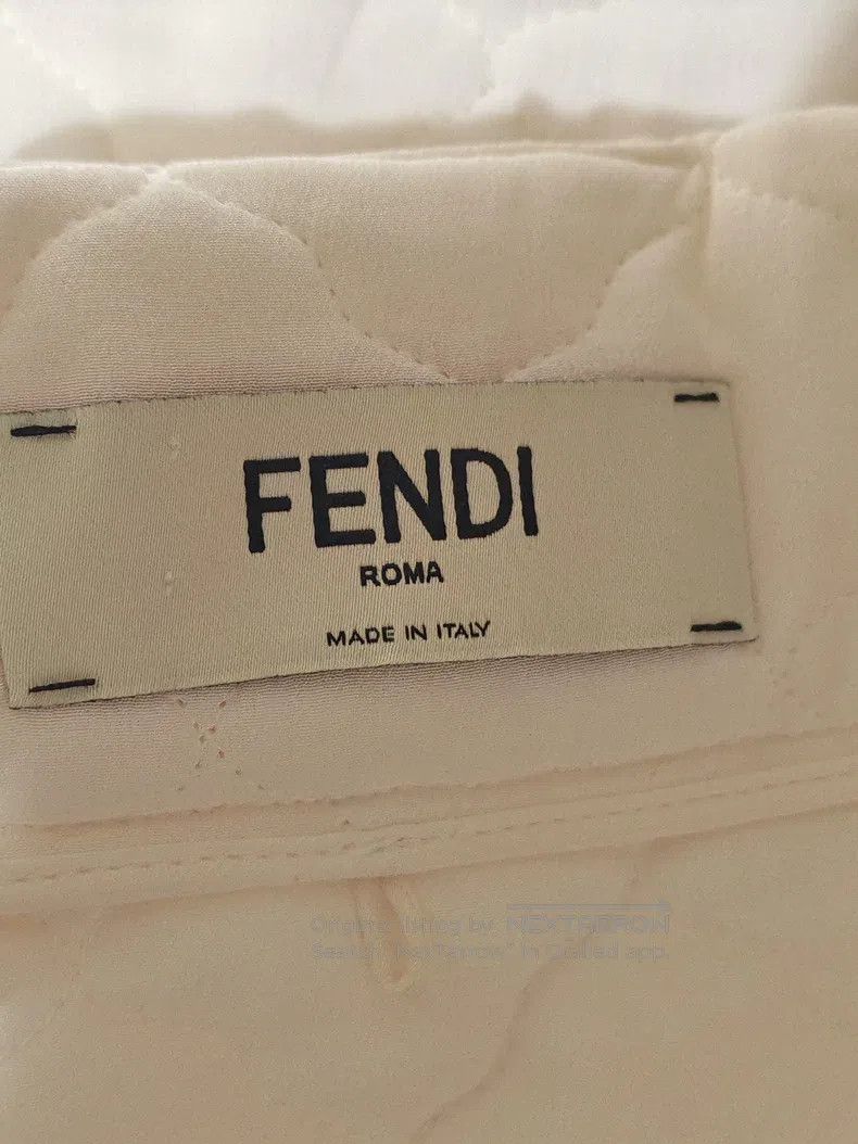 Fendi Fendi White Silk Set Size XS / US 0-2 / IT 36-38 - 7 Thumbnail