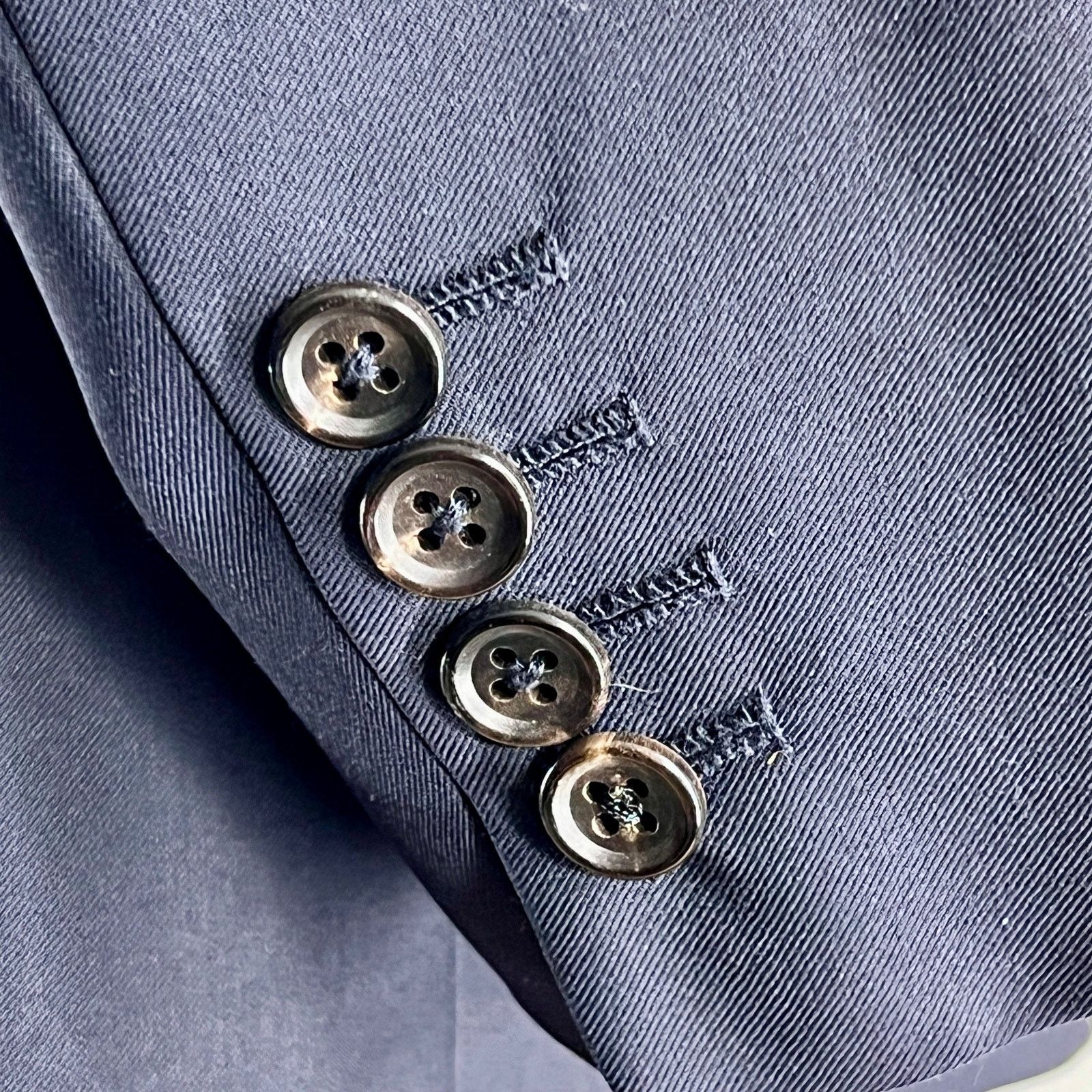 Holland & Sherry Holland Sherry Men Wool Cashmere Blue Blazer Jacket Size 41 Size US M / EU 48-50 / 2 - 8 Thumbnail