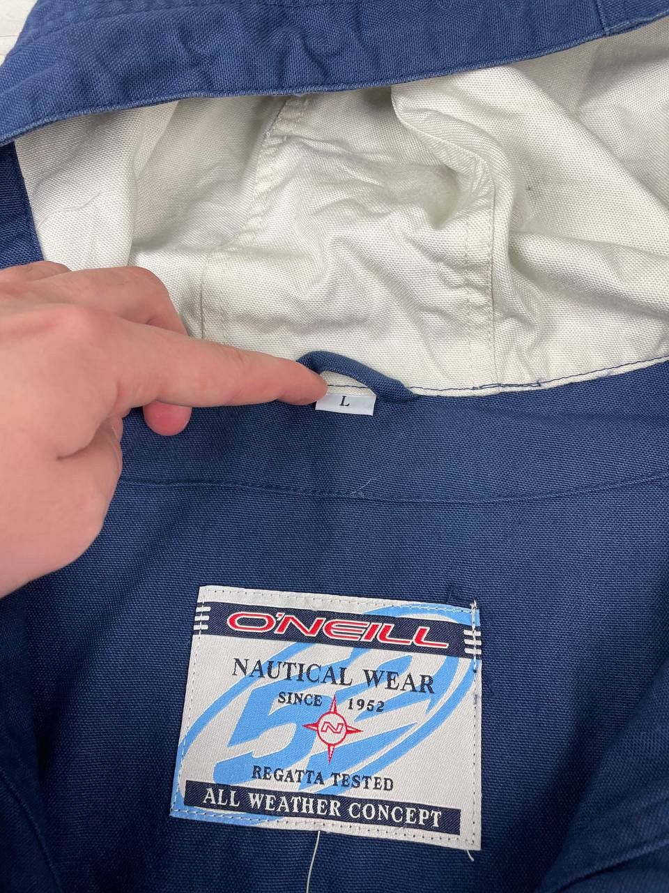 O'Neill Vintage O’Neill Santa Cruz Big Logo USA Jacket 90s Size US L / EU 52-54 / 3 - 9 Thumbnail