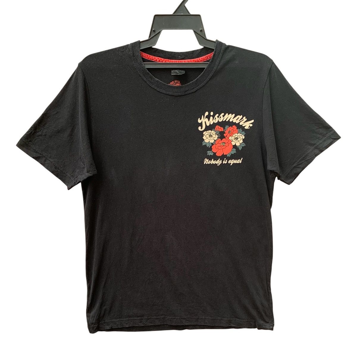 Japanese Brand Kissmark Nobody Is Equal T Shirt Size US M / EU 48-50 / 2 - 2 Thumbnail