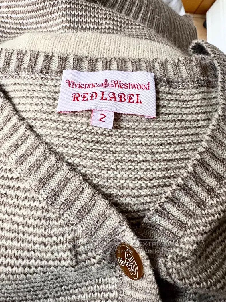 Vivienne Westwood Vivienne Westwood Beige and Knit Open Cardigan Size M / US 6-8 / IT 42-44 - 6 Thumbnail