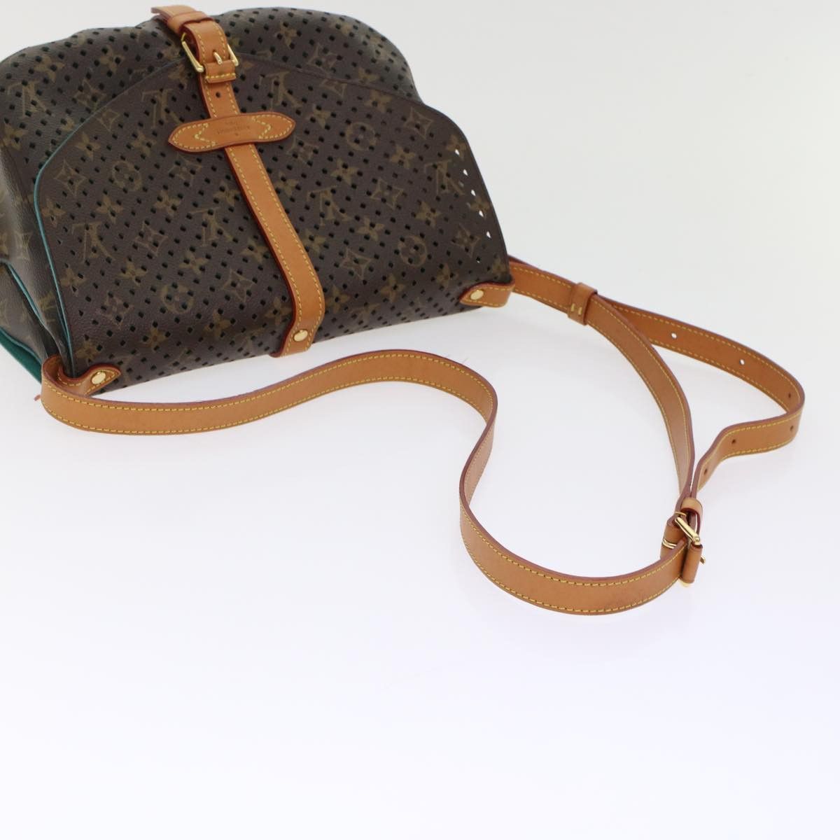 Louis Vuitton LOUIS VUITTON Monogram Perfo Saumur 30 Shoulder Bag M93998 Size ONE SIZE - 7 Thumbnail