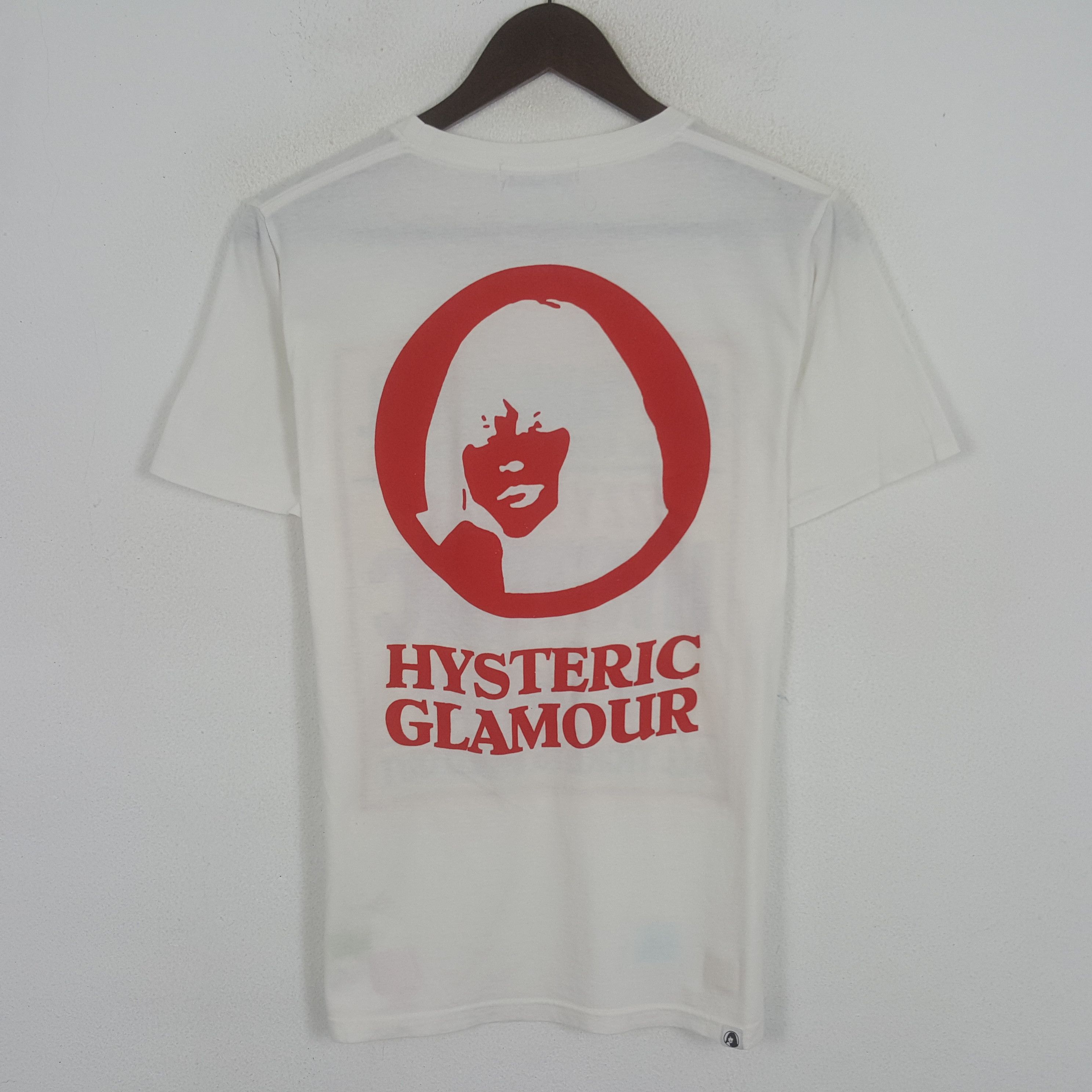 Hysteric Glamour × Japanese Brand × Vintage Vintage Hysteric Glamour Custom Big Logo Art Tshirt Size US M / EU 48-50 / 2 - 3 Thumbnail