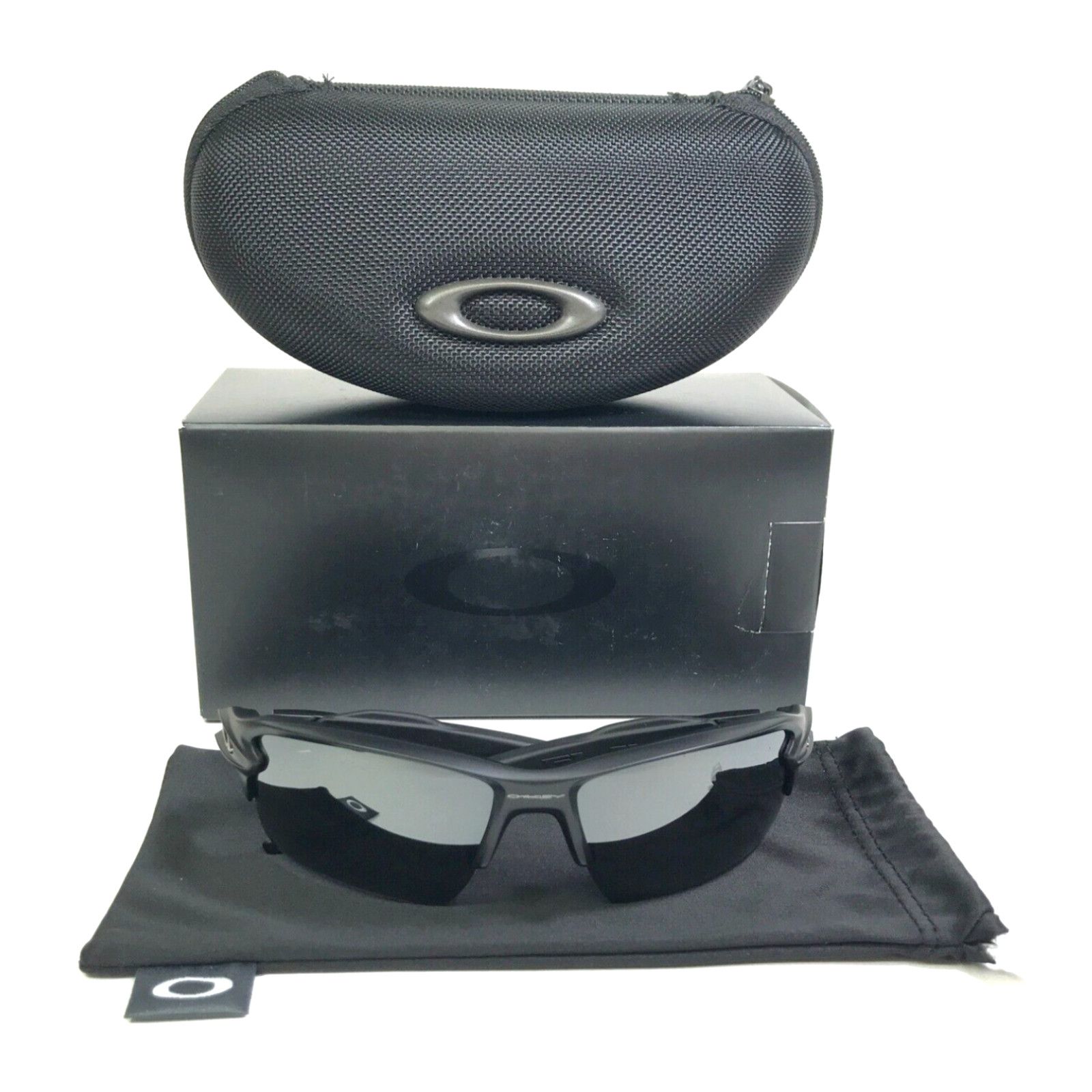 image of Oakley Sunglasses Flak 2.0 Oo9188-7359 Matte Black Frames Black Prizm Lenses in White, Men's