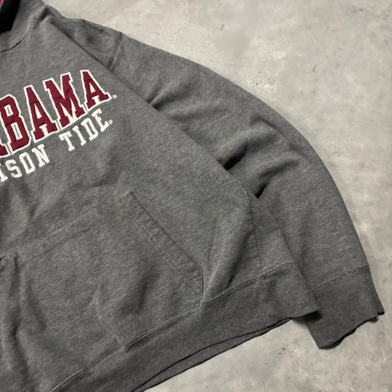 Japanese Brand × Vintage Crazy Vintage Y2K/2000s Grey Alabama Crimson Tide College Essential Hoodie! Size US S / EU 44-46 / 1 - 4 Thumbnail