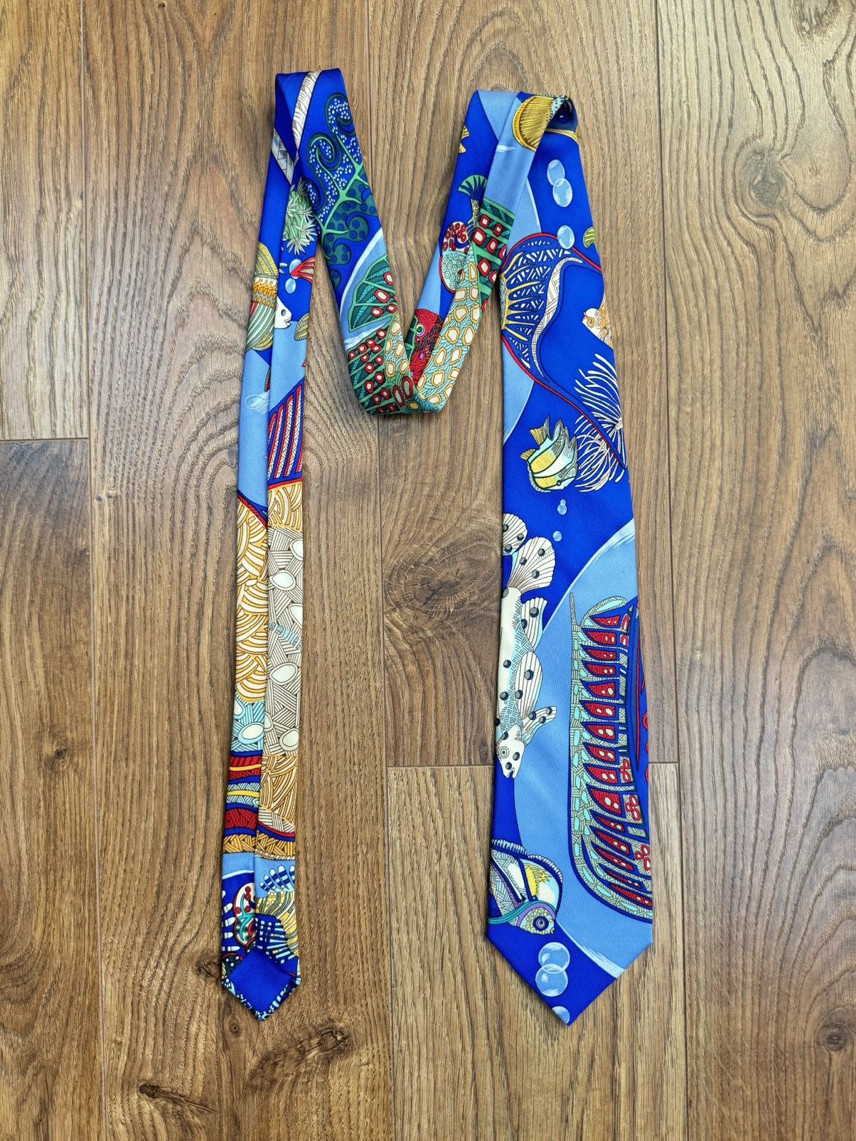 Hermes Rare silk cravat Hermes Paris original luxury casual item Size ONE SIZE - 2 Thumbnail