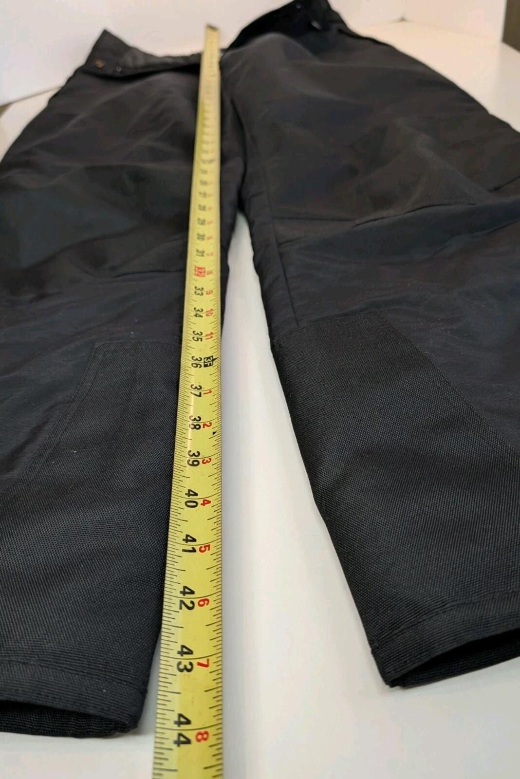 The Unbranded Brand Vintage Slalom Women's XL Black Snow Pants Ski Bibs EUC Size ONE SIZE - 8 Thumbnail