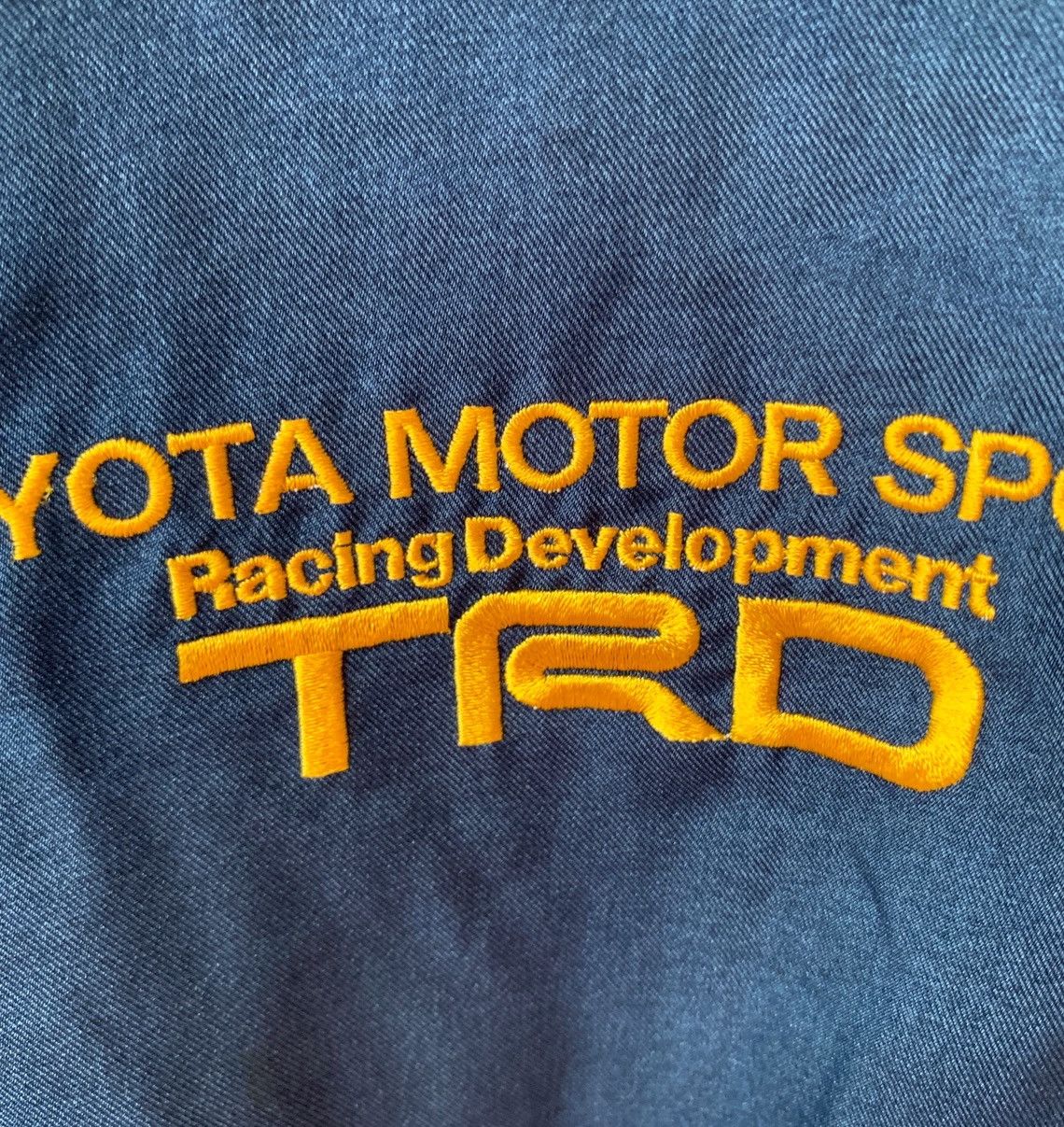 Vintage Vintage 90s Toyota Motorsport Navy Jacket Nylon Embroidered Size US M / EU 48-50 / 2 - 8 Thumbnail