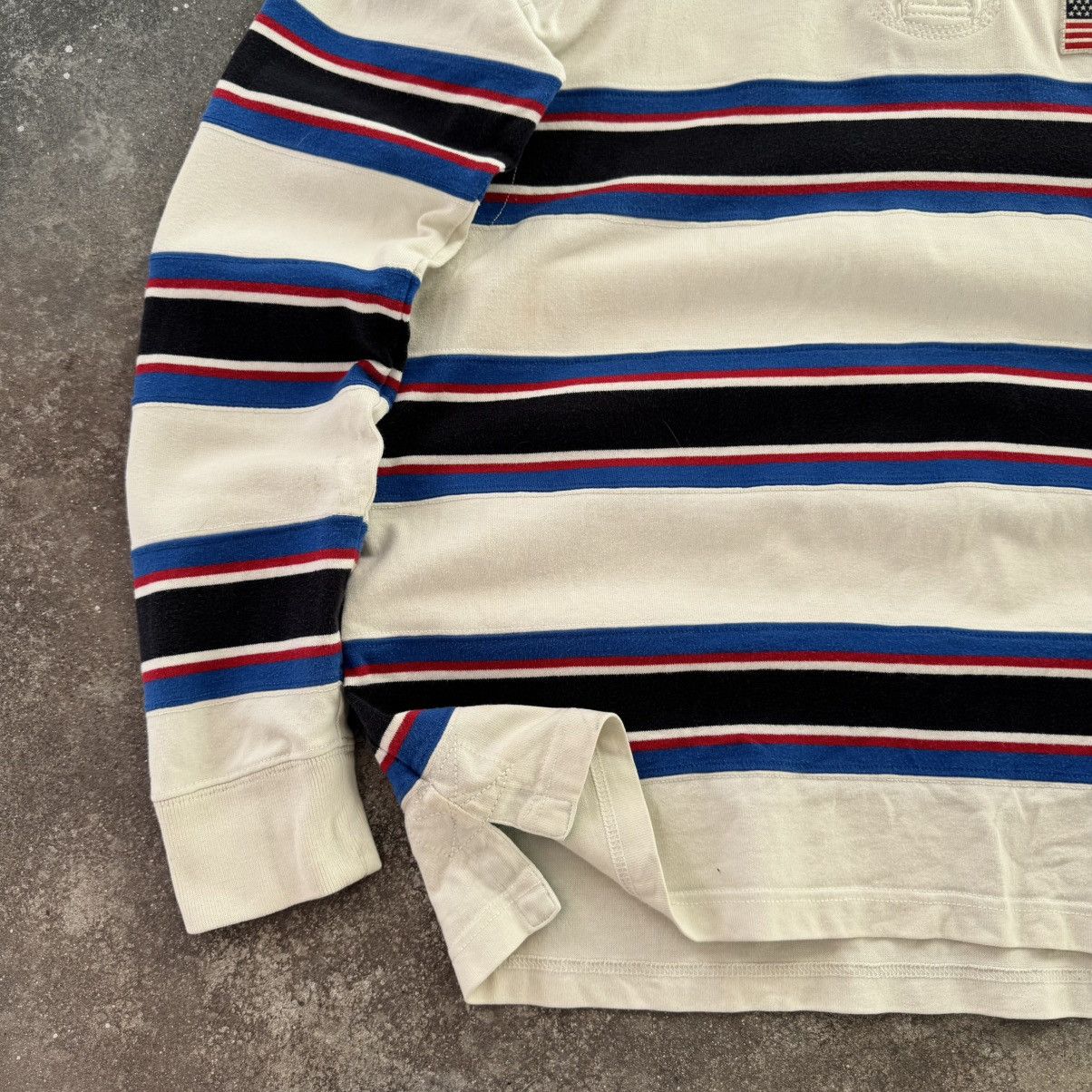 Tommy Hilfiger × Vintage Tommy Hilfiger Vintage USA Rugby Long Sleeve Shirt Size US XL / EU 56 / 4 - 5 Thumbnail