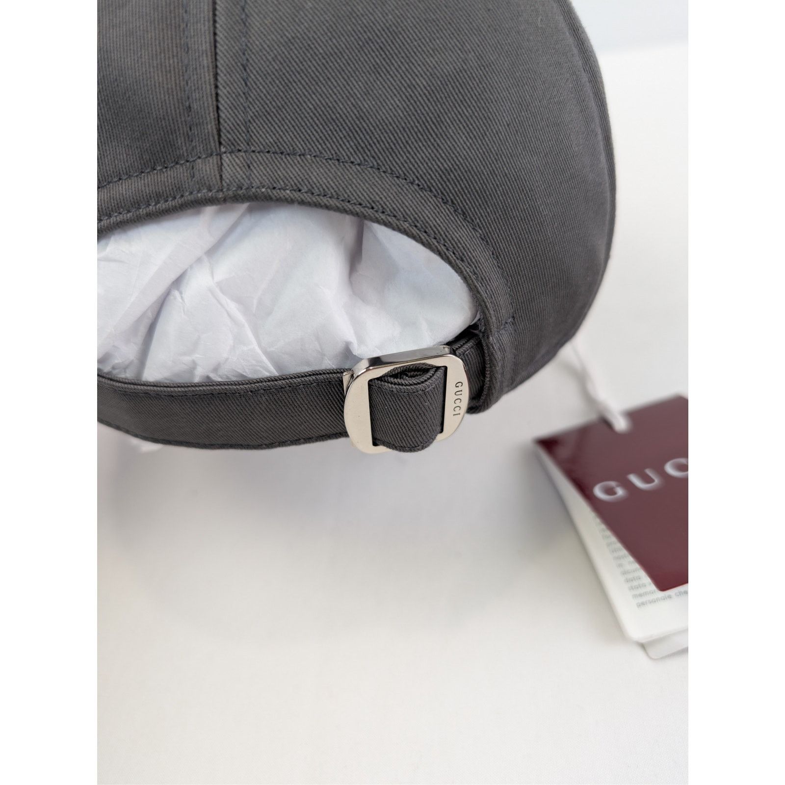 Gucci o1rshd1 Size: M / Pecchi Baseball Cap / Hat in Graphite Grey Size ONE SIZE - 6 Thumbnail