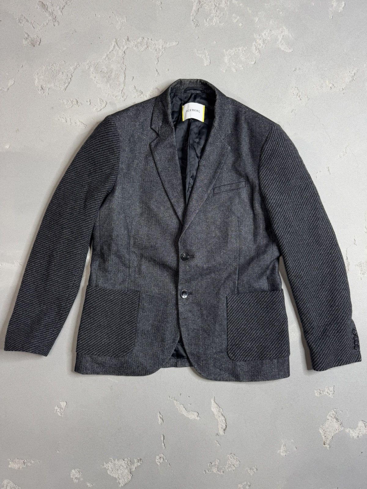 Iceberg Iceberg Made In Italy Blazer Coat Nice Design Size 52S - 1 Thumbnail