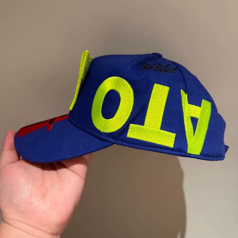 Walter Van Beirendonck walter van beirendonck Blue Atomic Bear Cap Size ONE SIZE - 3 Thumbnail