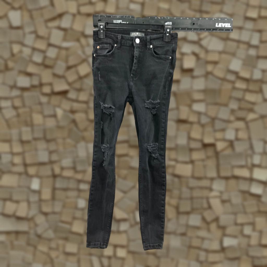 Denim & Co. VINTAGE Denim & Co Jeans Size 4 Womens Dark Wash Black Primark Cares Skinny Size 27" / US 4 / IT 40 - 1 Thumbnail
