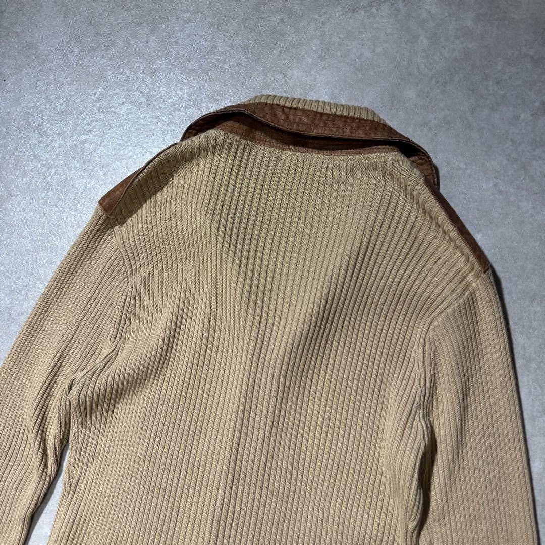 Other 00s Avirex Drivers Knit Dark Wear Y2K Size US M / EU 48-50 / 2 - 9 Thumbnail