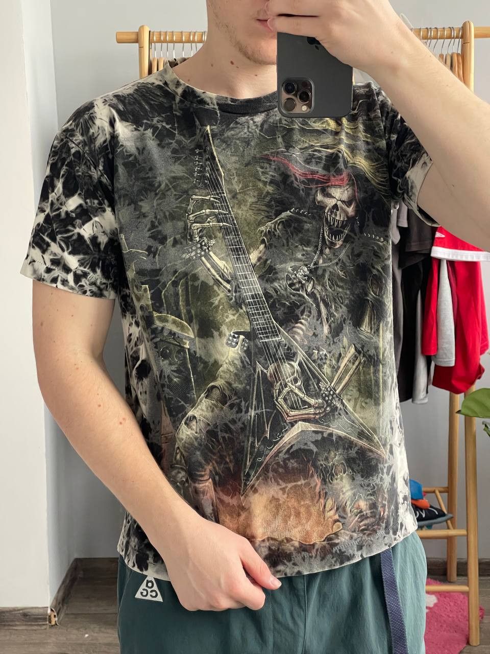 Affliction × Vintage Crazy Vintage Y2K Affliction Style T Shirt wild Size US M / EU 48-50 / 2 - 1 Thumbnail